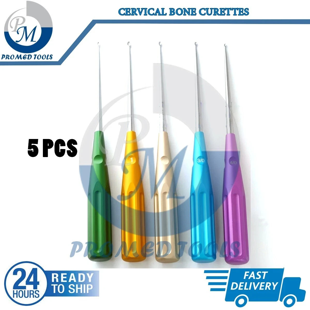 Cervical Bone Curettes Spine Orthopedics Instruments Premium Quality