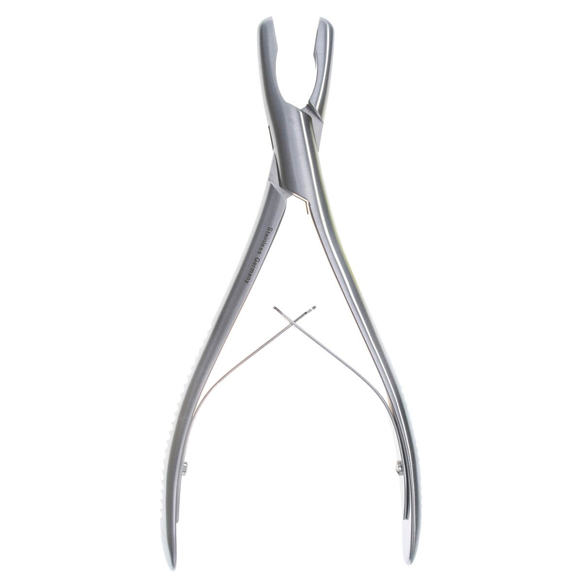 2 LUER Bone Rongeur, 7.1/4″ (18.4 cm), Straight Jaws, 8 mm Bite, Premium