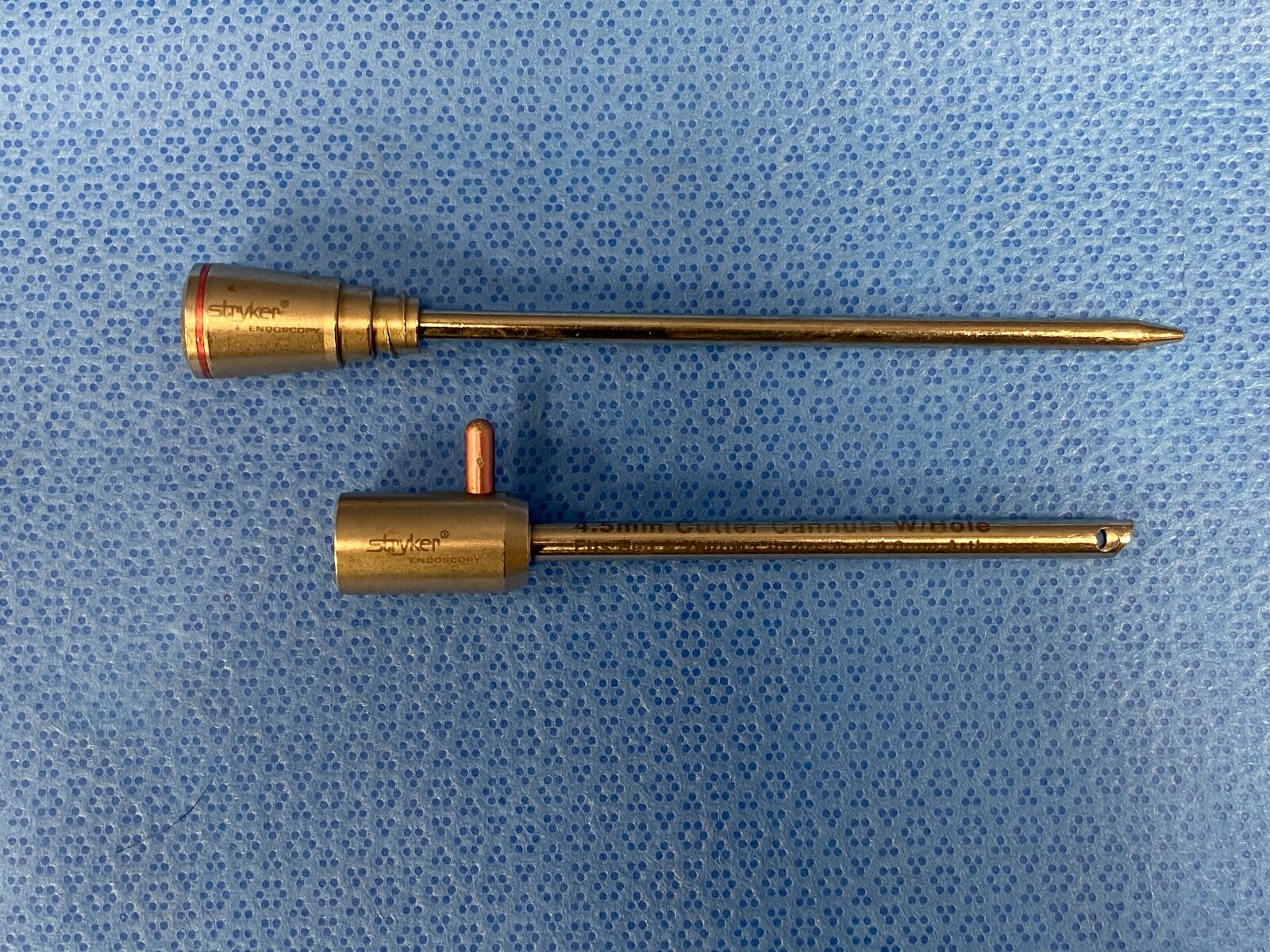 Stryker 275-722-300 4.5mm Cutter Cannula w/ Sharp Trocar Arthroscopy