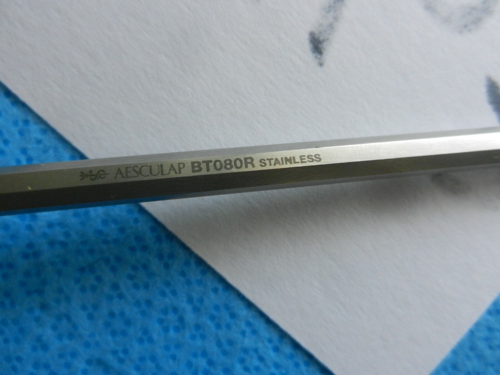 Aesculap Surgical Crile Vessel Hook Probe BT080R