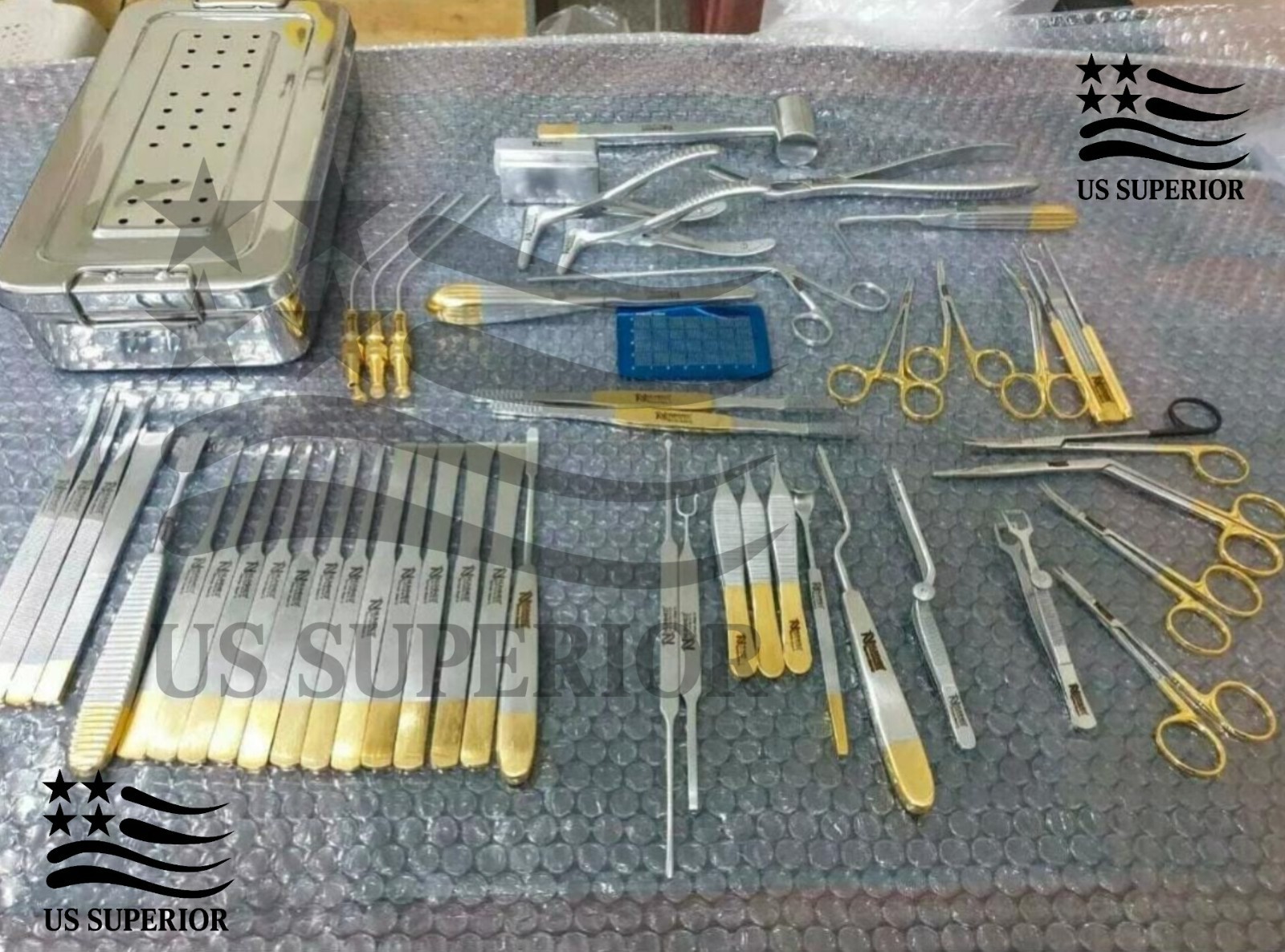 Rhinoplasty Nose & Plastic Surgery Instrument Set 50 Pcs German Stainless Steel