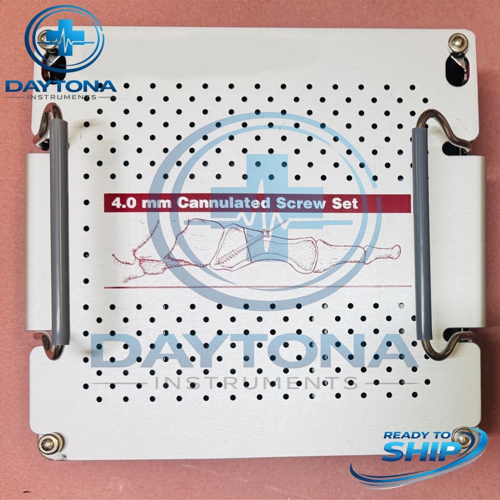 4.0mm Cannulated Screw Set Orthopedic Instruments Set
