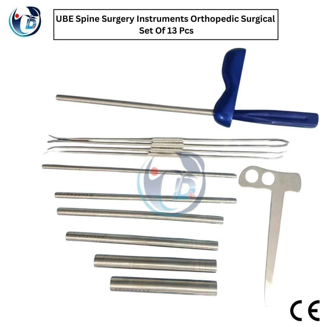 UBE Spine Surgery Instruments Orthopedic Surgical Set Of 13 Pieces