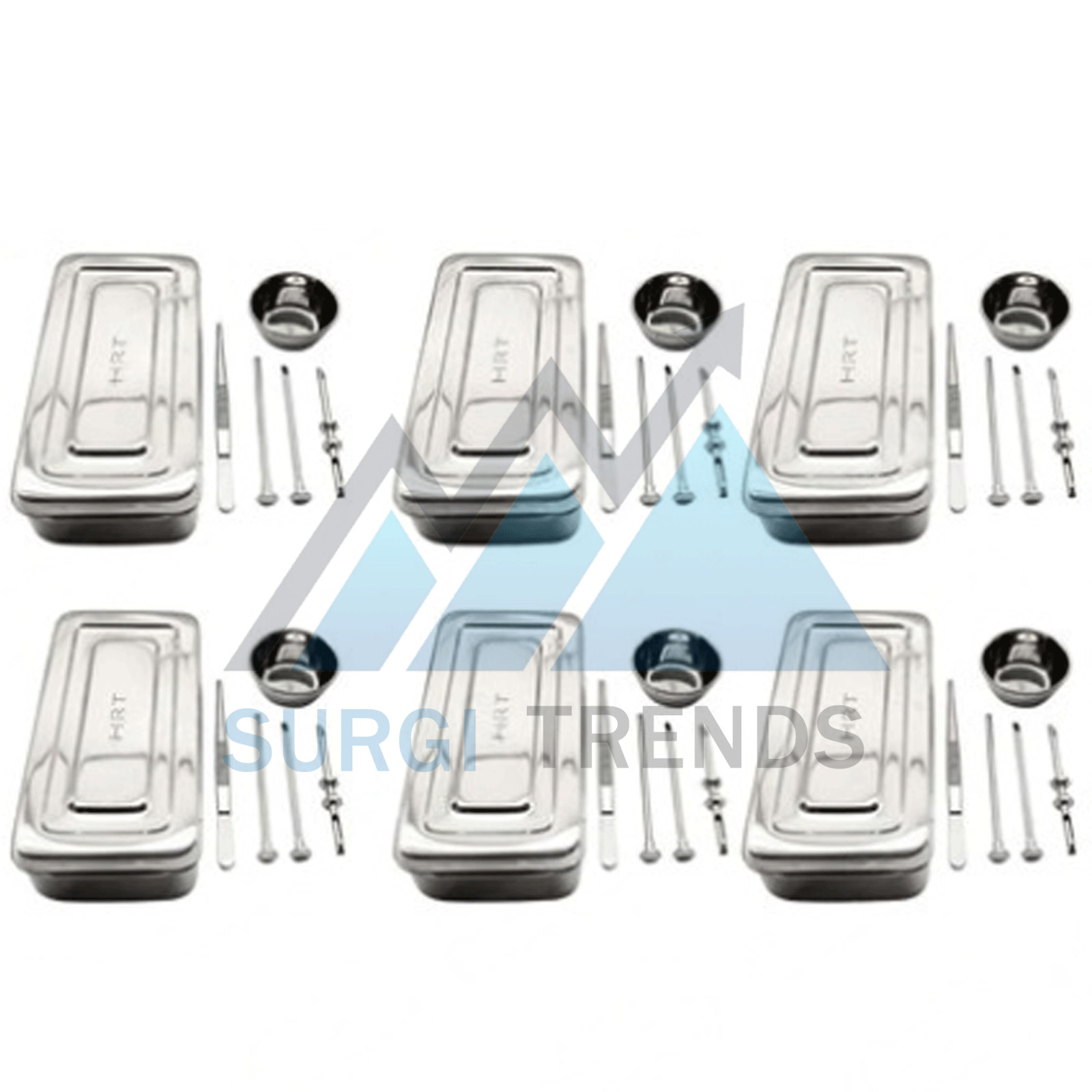 6 Sets HRT Trocar 3.5 mm Hormone Replacement Pellet Insertion Kit