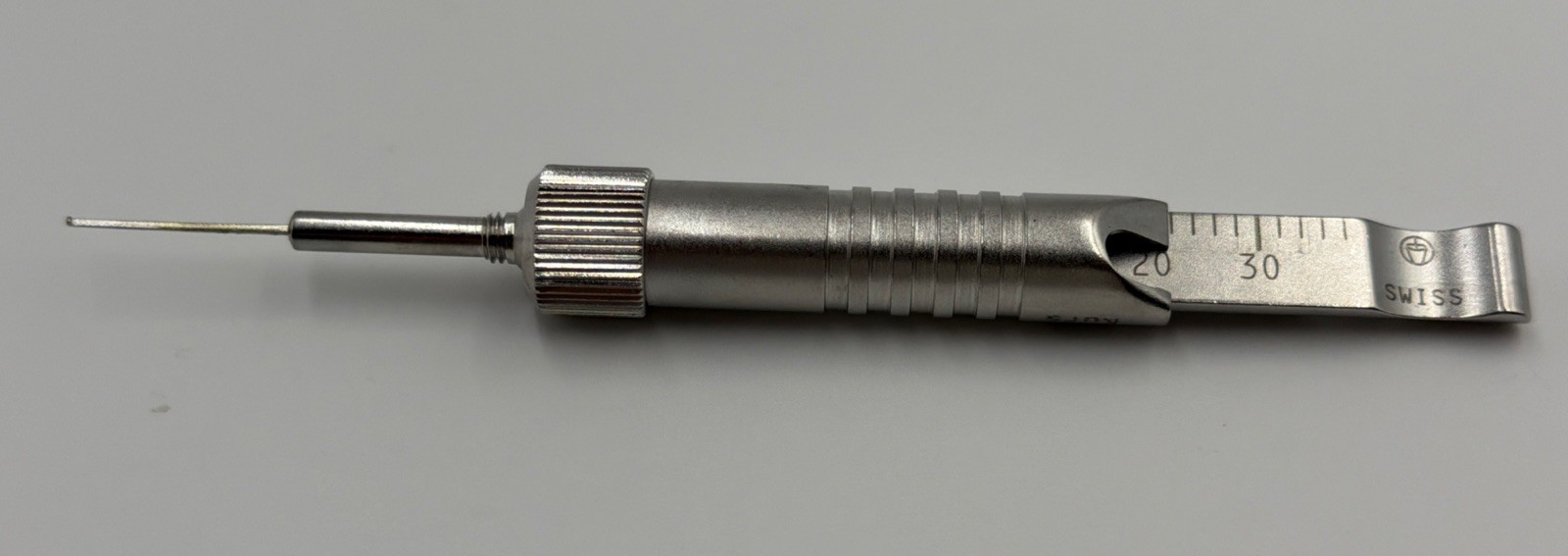 Medical Mini Screw Depth Gauge Extra Long 1.5mm 2.0mm 2.4mm 319.06 OEM Swiss