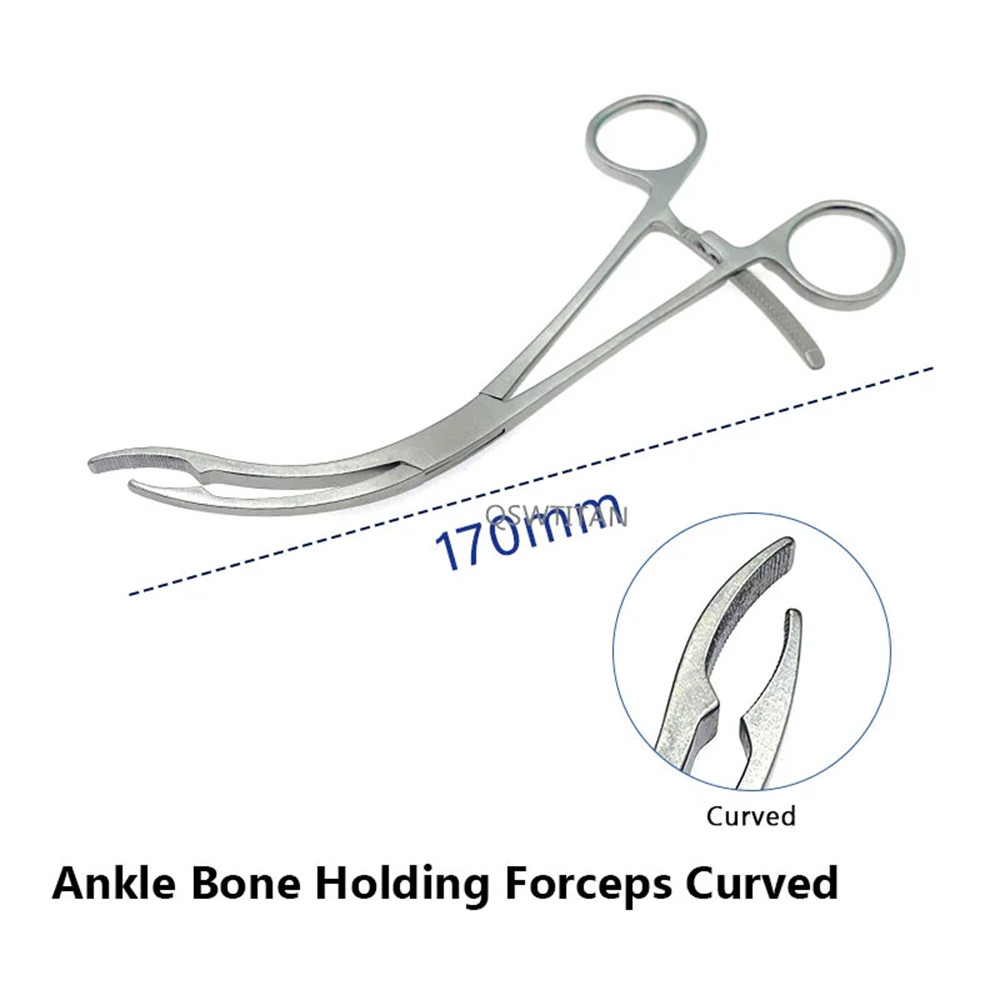 Ankle Bone Holding Forceps Orthopedic surgical Instruments Bone Forceps