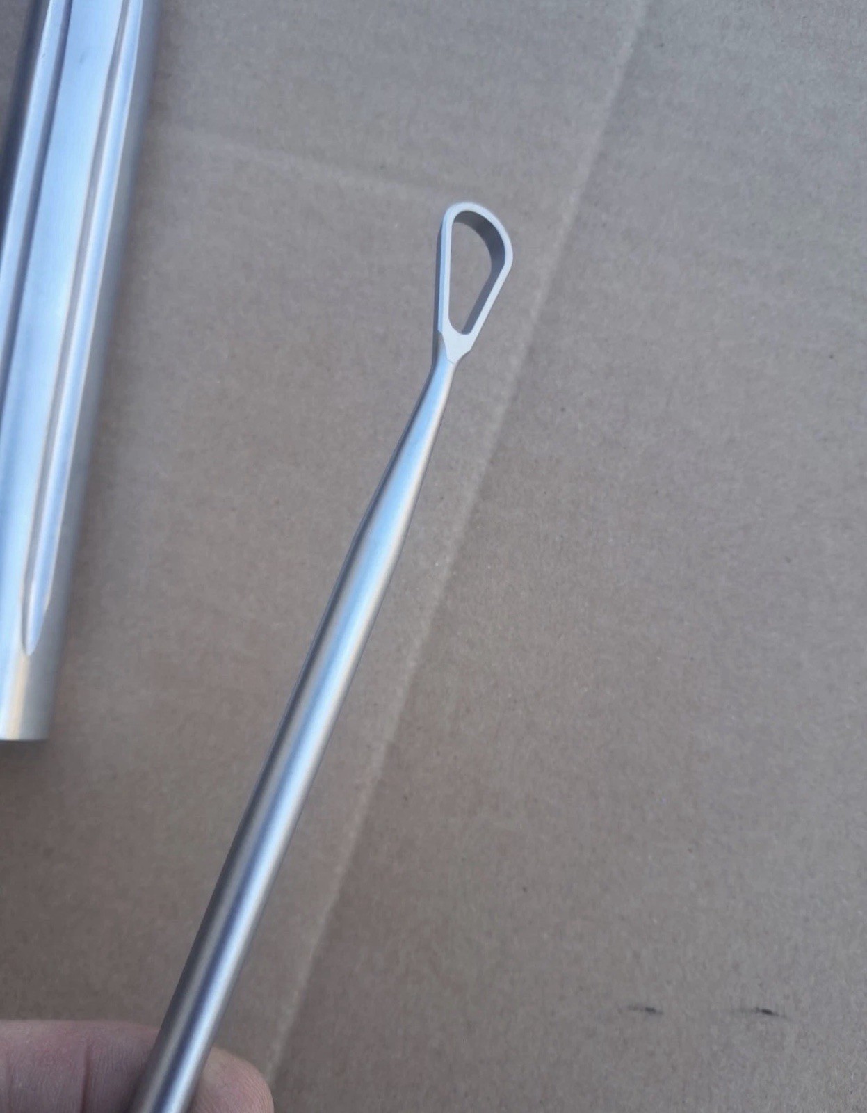 Globus Medical 15mm Ring Curette 625.402 With Aluminum Handle