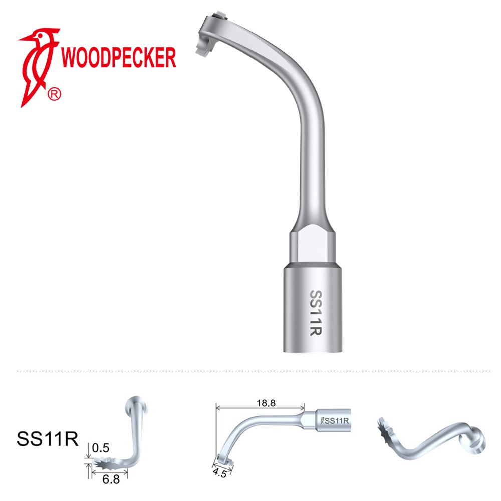 Woodpecker Dental Perio Bone Surgery Tips SS1R for Surgic Smart & AI Surgery