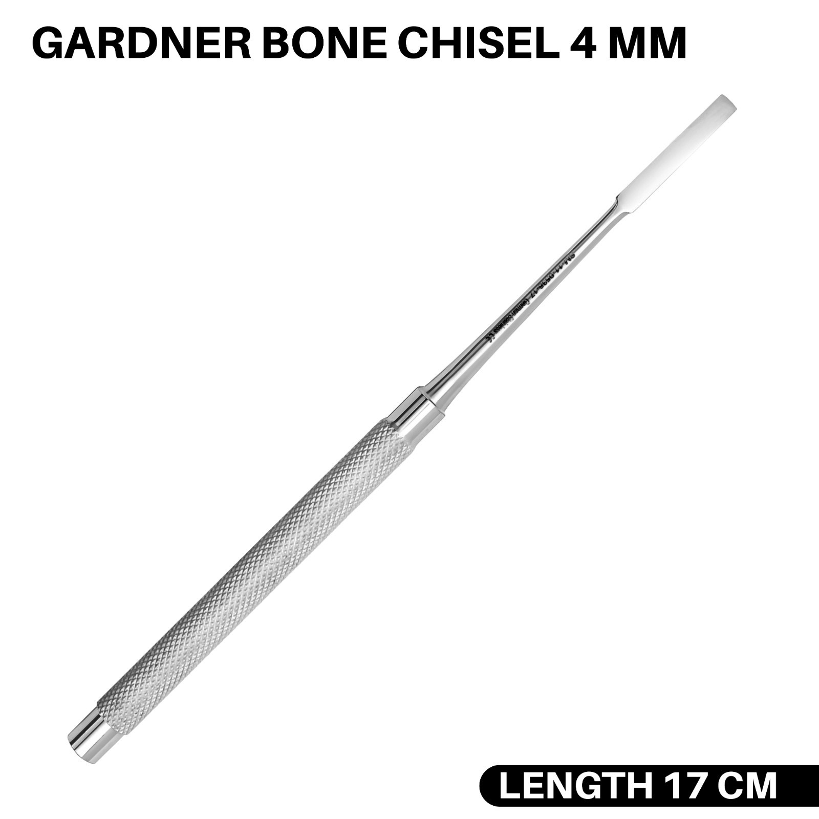 Gardner Bone Chisel 4 mm Stainless Steel Surgical Instrument Geman Grade