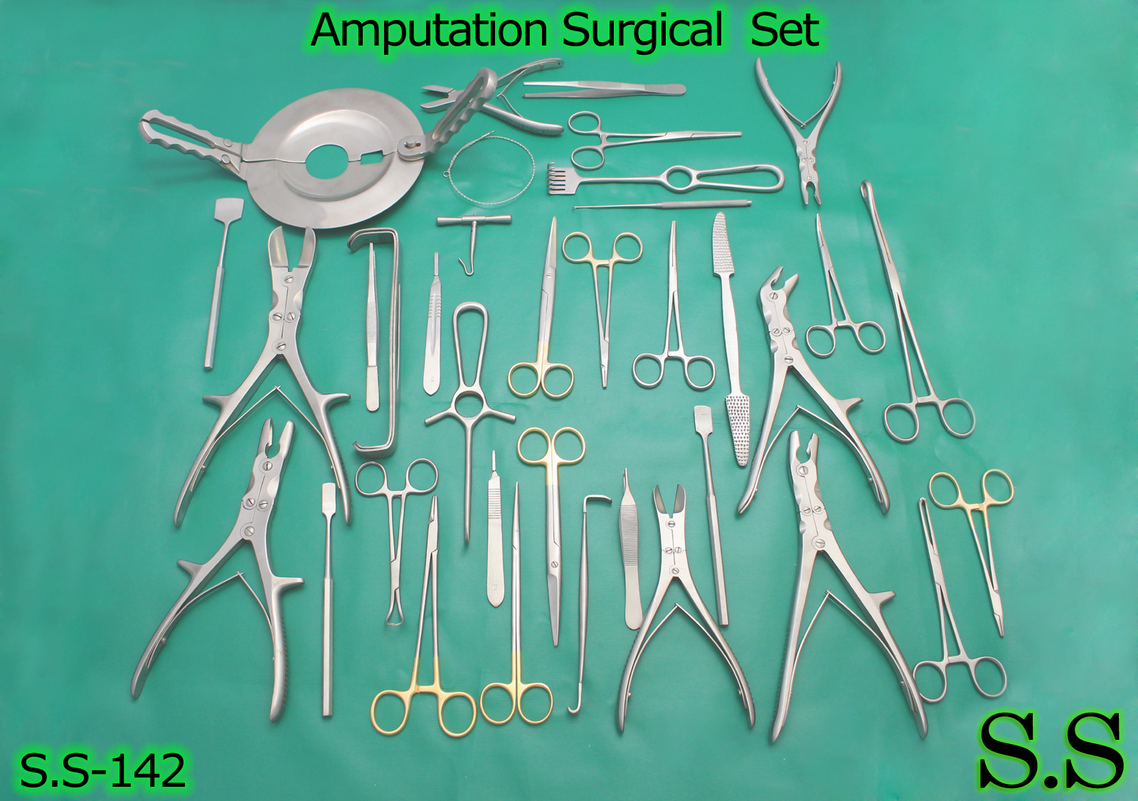 Amputation Surgical Instrument Set # 2, S.S-142