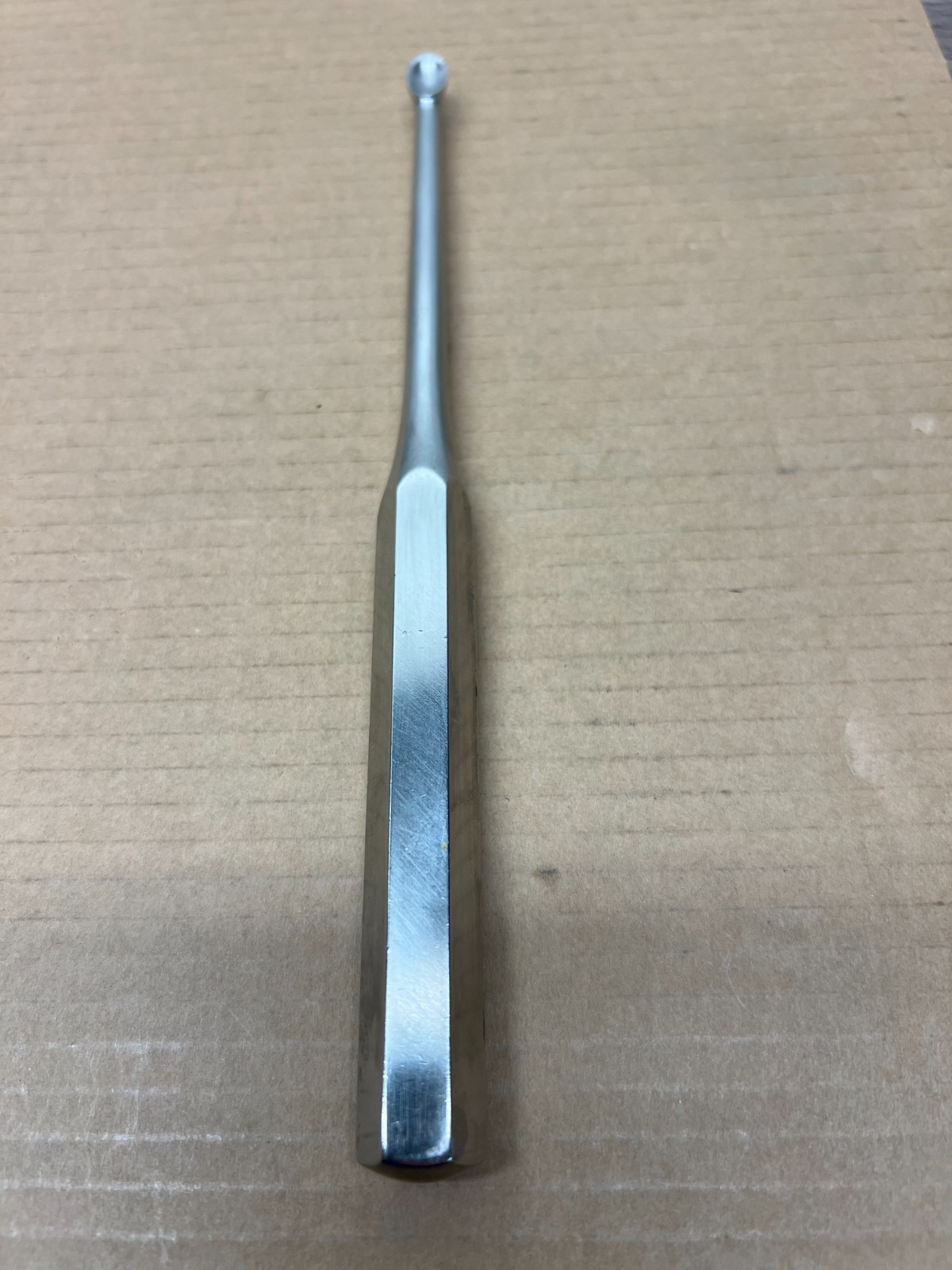 V. Mueller Bone Curette, Stainless Steel, 9-1/8″ overall length