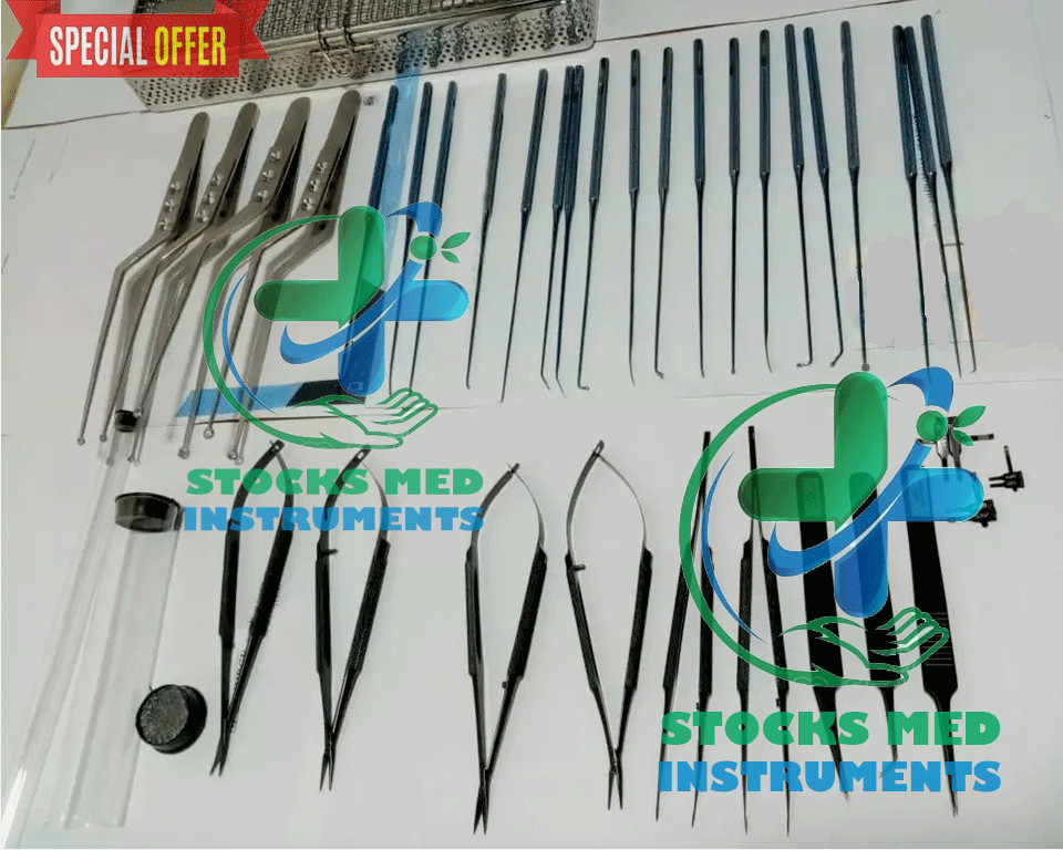 Micro surgery instruments set Neuro Surgical Instruments A+ Quality