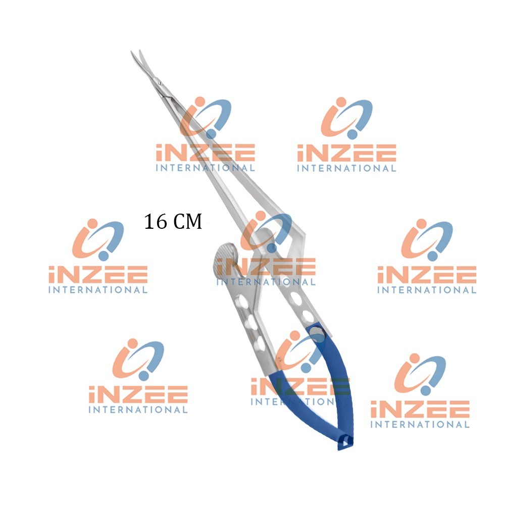 Lot Of 2 PSc Kamiyama Micro Scissors Bayonet 16 &18 CM Straight Neurosurgery IZ