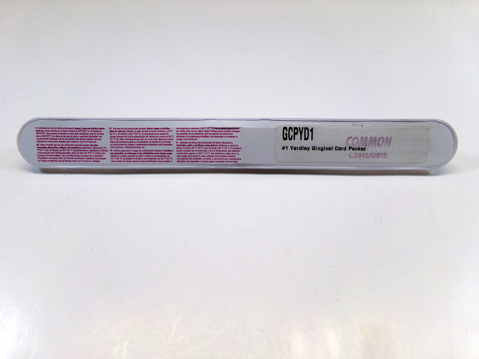 Cord Packer Gingival Yardley No.1 GCPYD1 HU FRIEDY