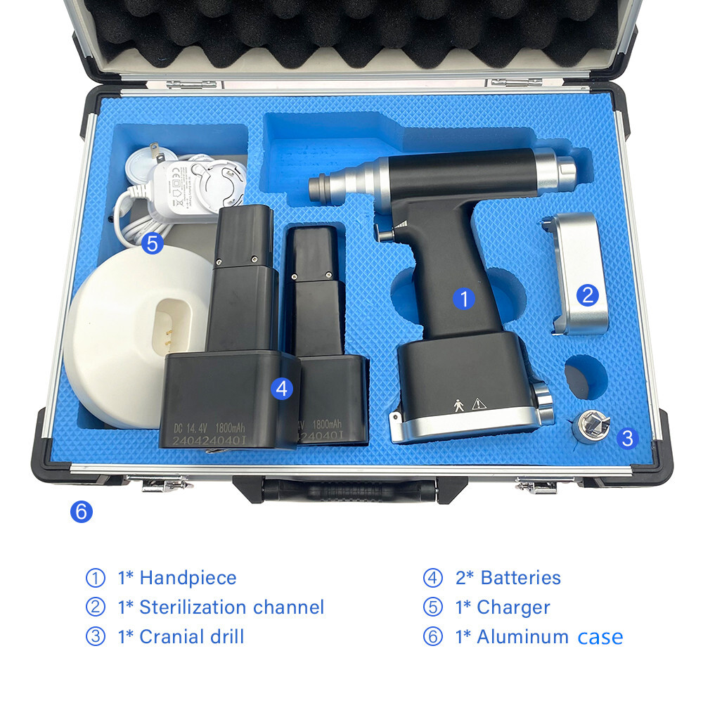 Orthopedic Craniotomy Drill Mill System for Cranial Neurosurgery Bone Drill
