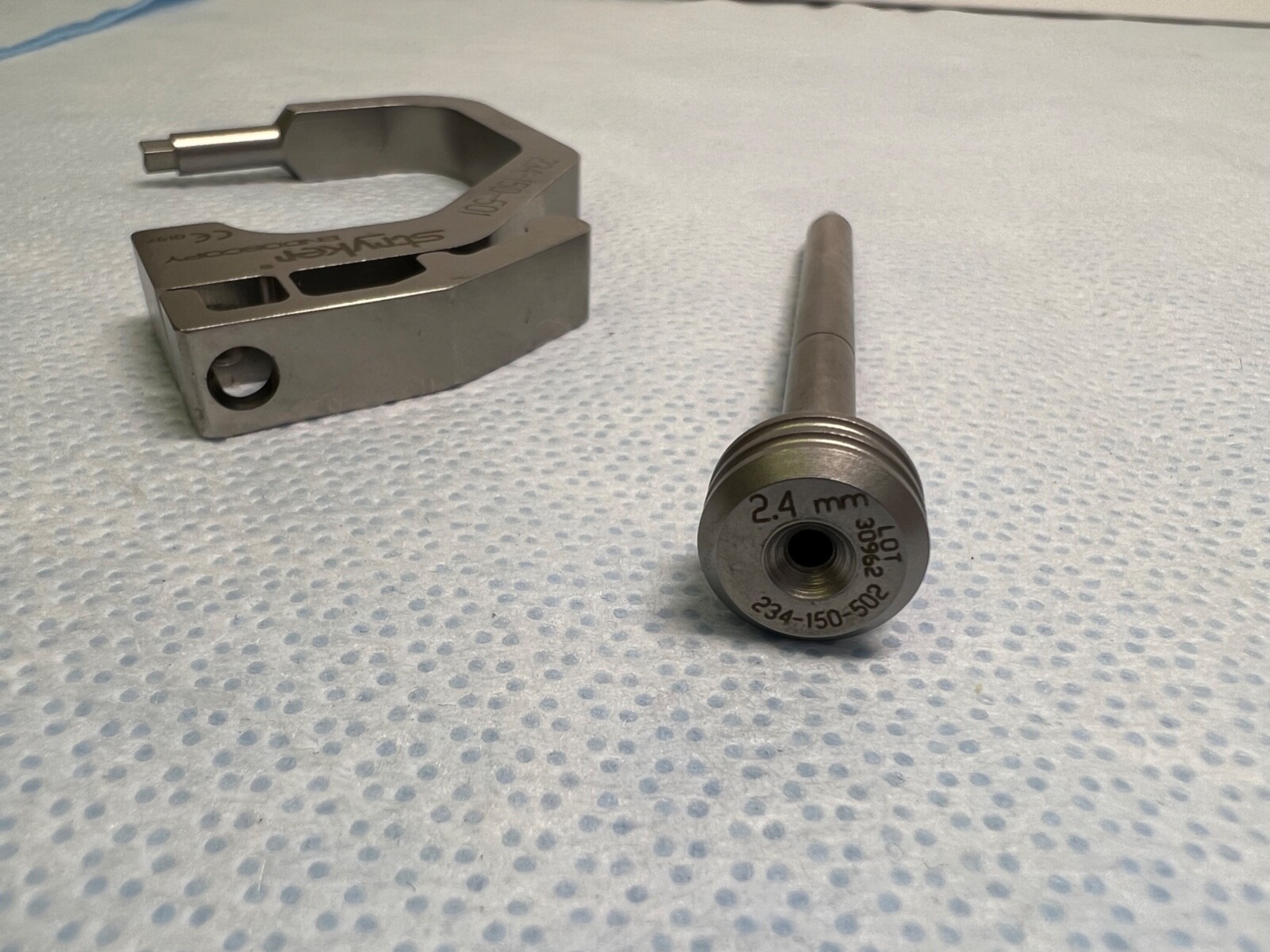 Stryker 234-150-501 Orthopedic Drill Hex Drive w/ 234-150-502 Insert