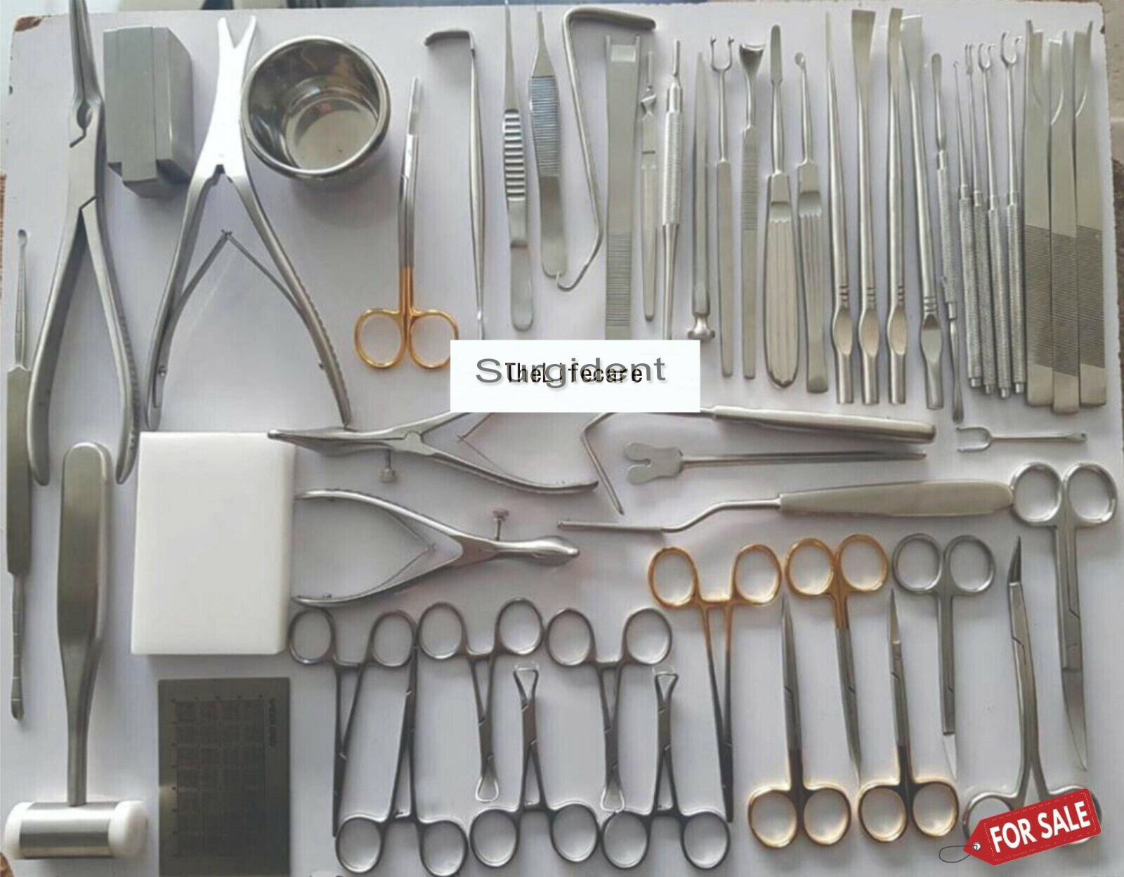 Rhinoplasty set of 53 Pcs, Nose Surgery, Plastic surgery instruments Tools Kit