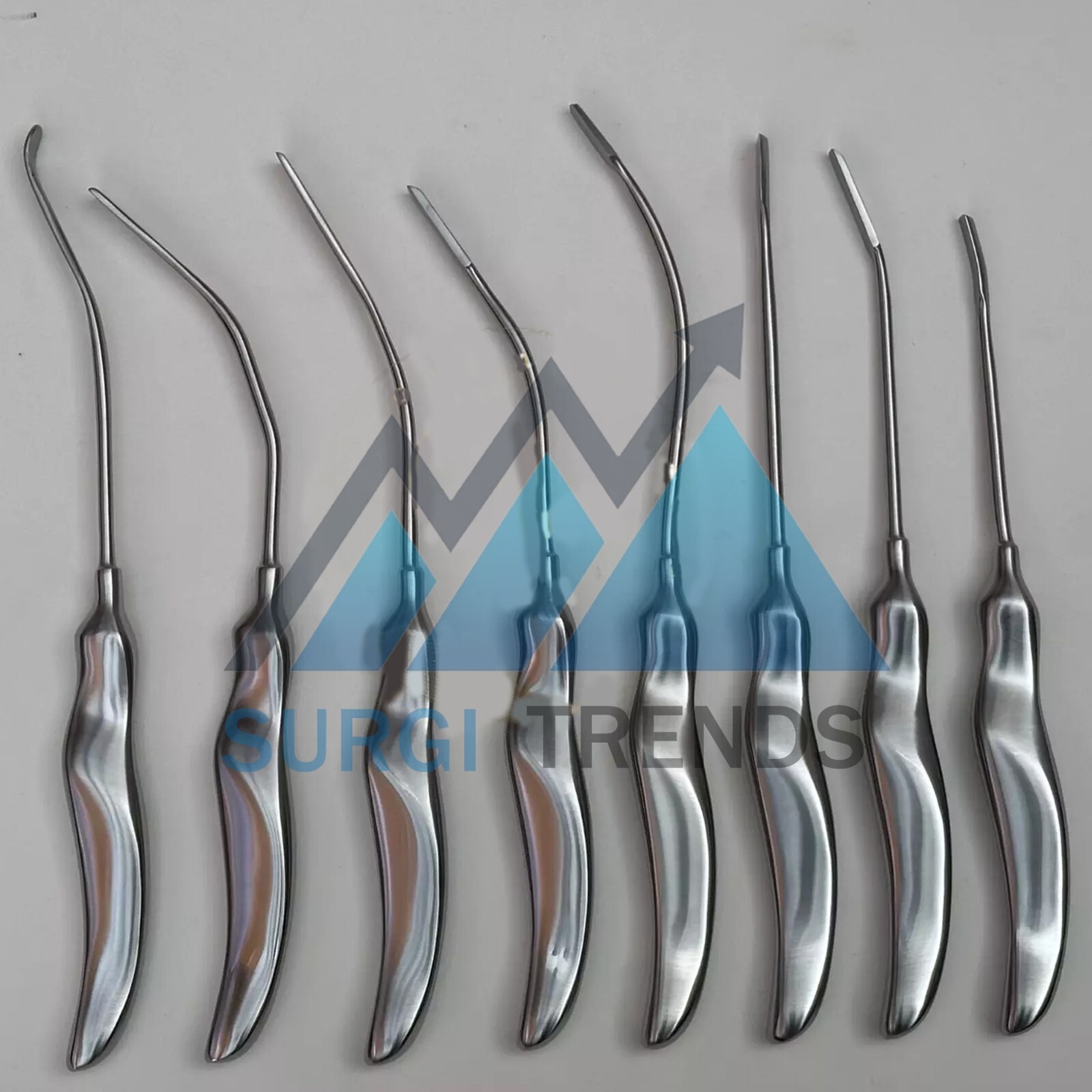 Face Lift Browlift Dissector & Elevator Set of 8 Pcs Plastic Surgery Instrument