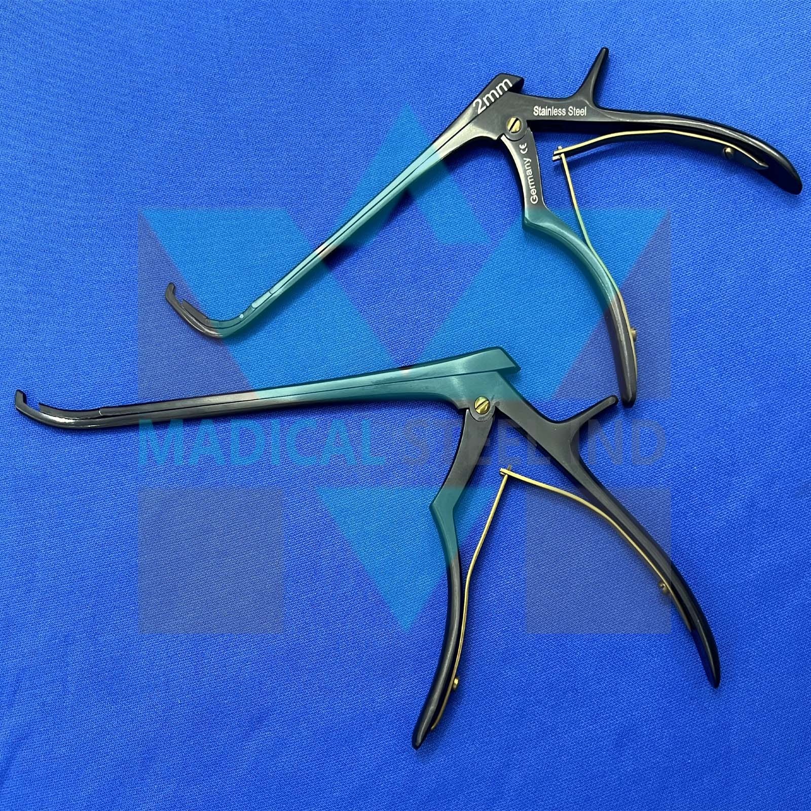 Frontal Sinus Punch With Link Chain Sheath Backward Cutting Endoscopic Nasal ENT