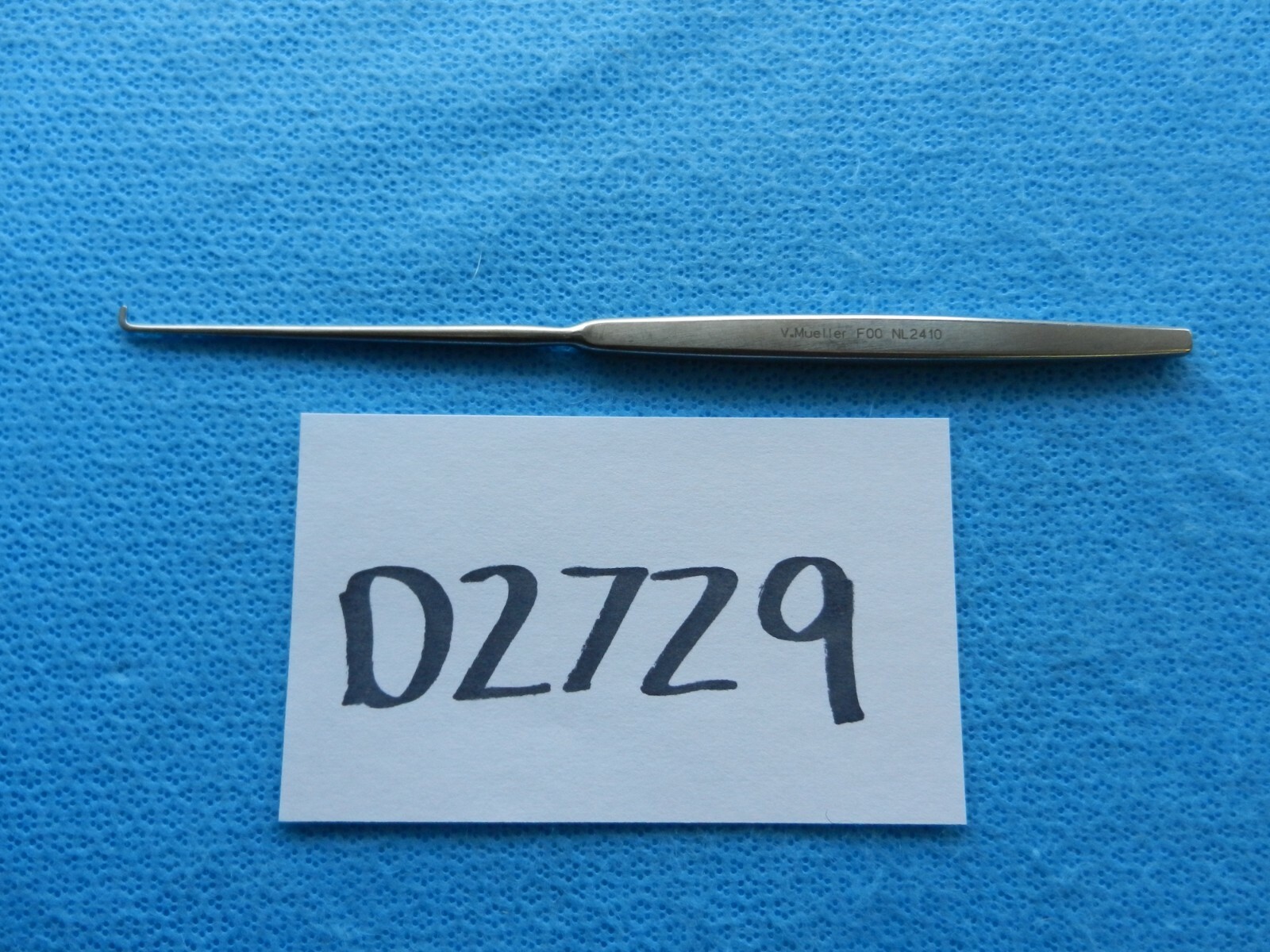 D2729 V. Mueller Surgical Adson Blunt Hook Probe NL2410