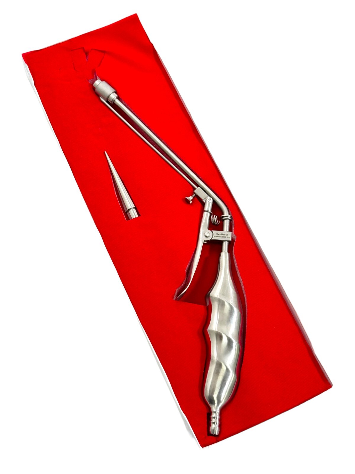 Hemorrhoidal Ligator Suctioning Instrument + Loading Cone – STR- Stainless Steel