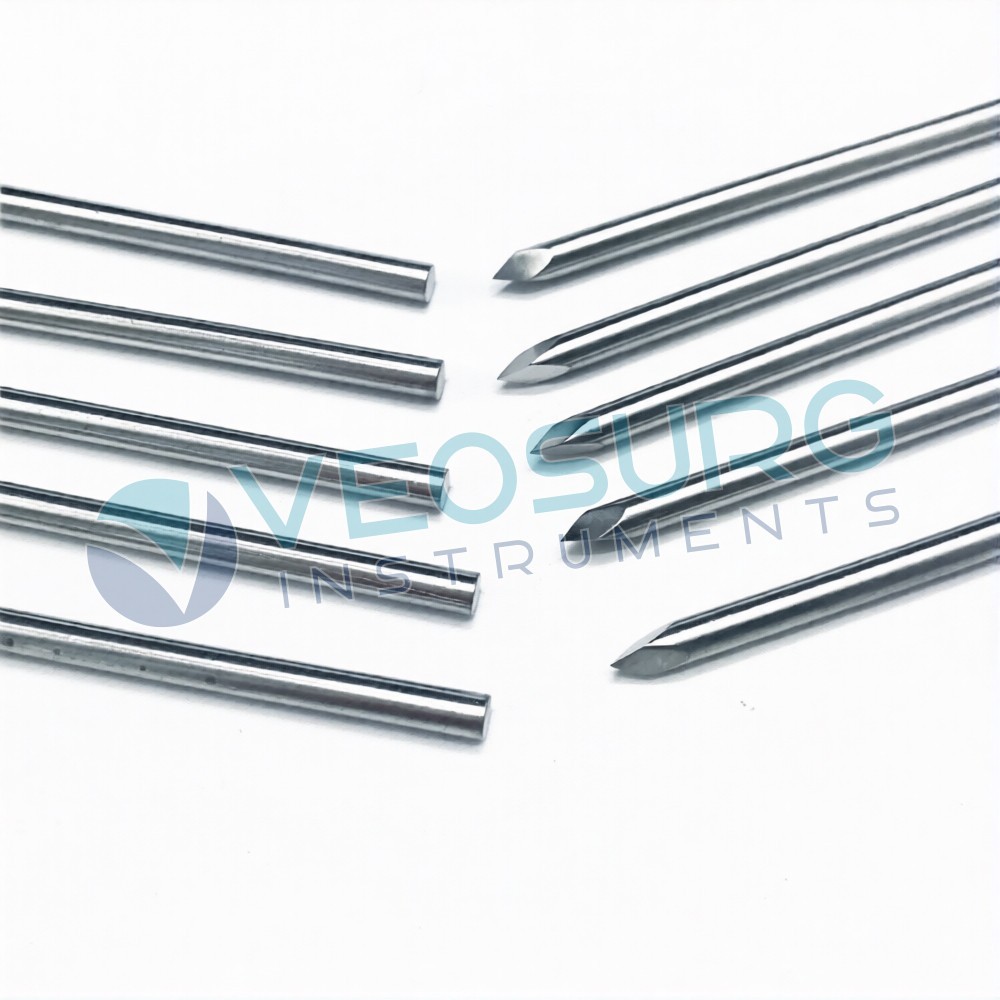 Single Sided Steinmann Pins Lot of 300 Pcs Orthopedic High Quality Instruments