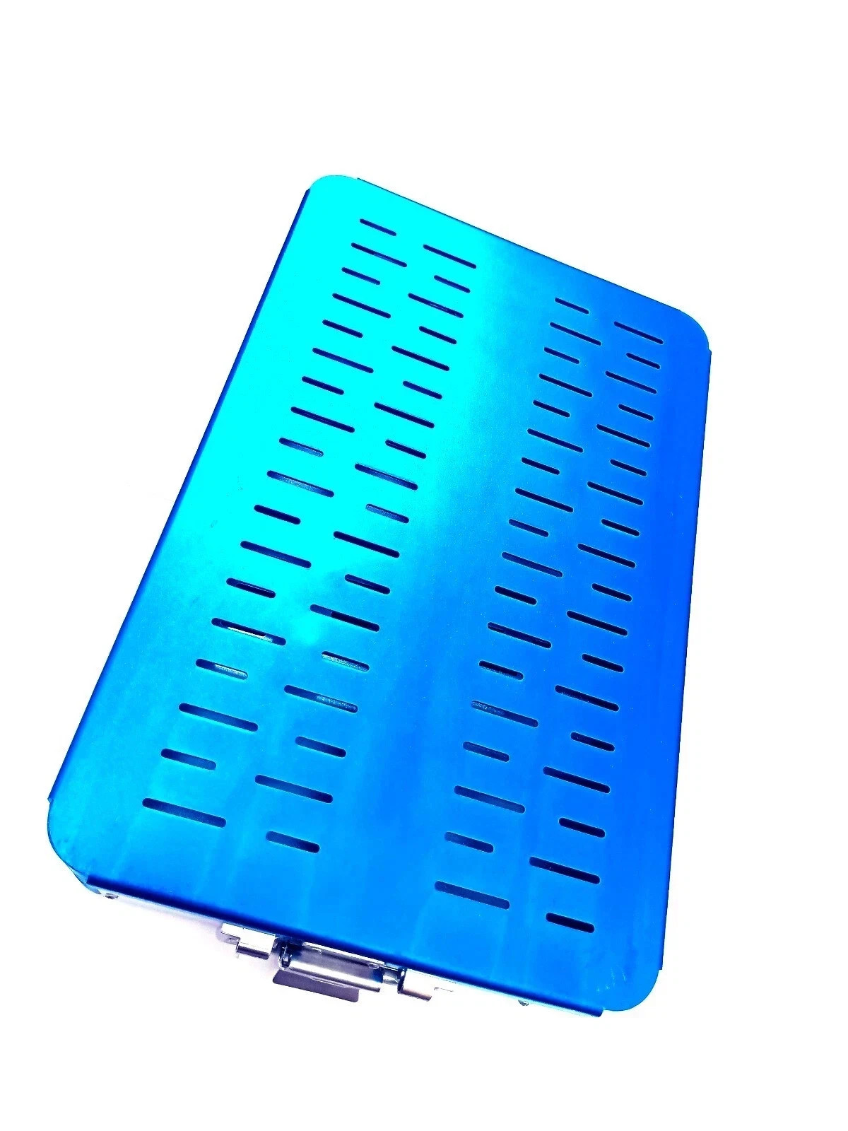 Aluminium alloy sterilization tray case double level surgical instruments