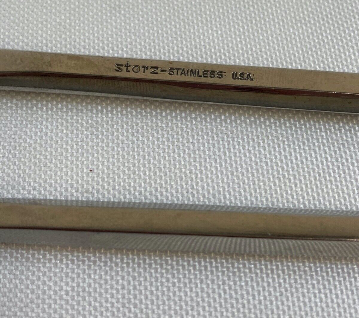 Set of 2 Storz N4320 10mm & 4mm Hexagonal 6″ Nasal Osteotomes ENT Orthopedic