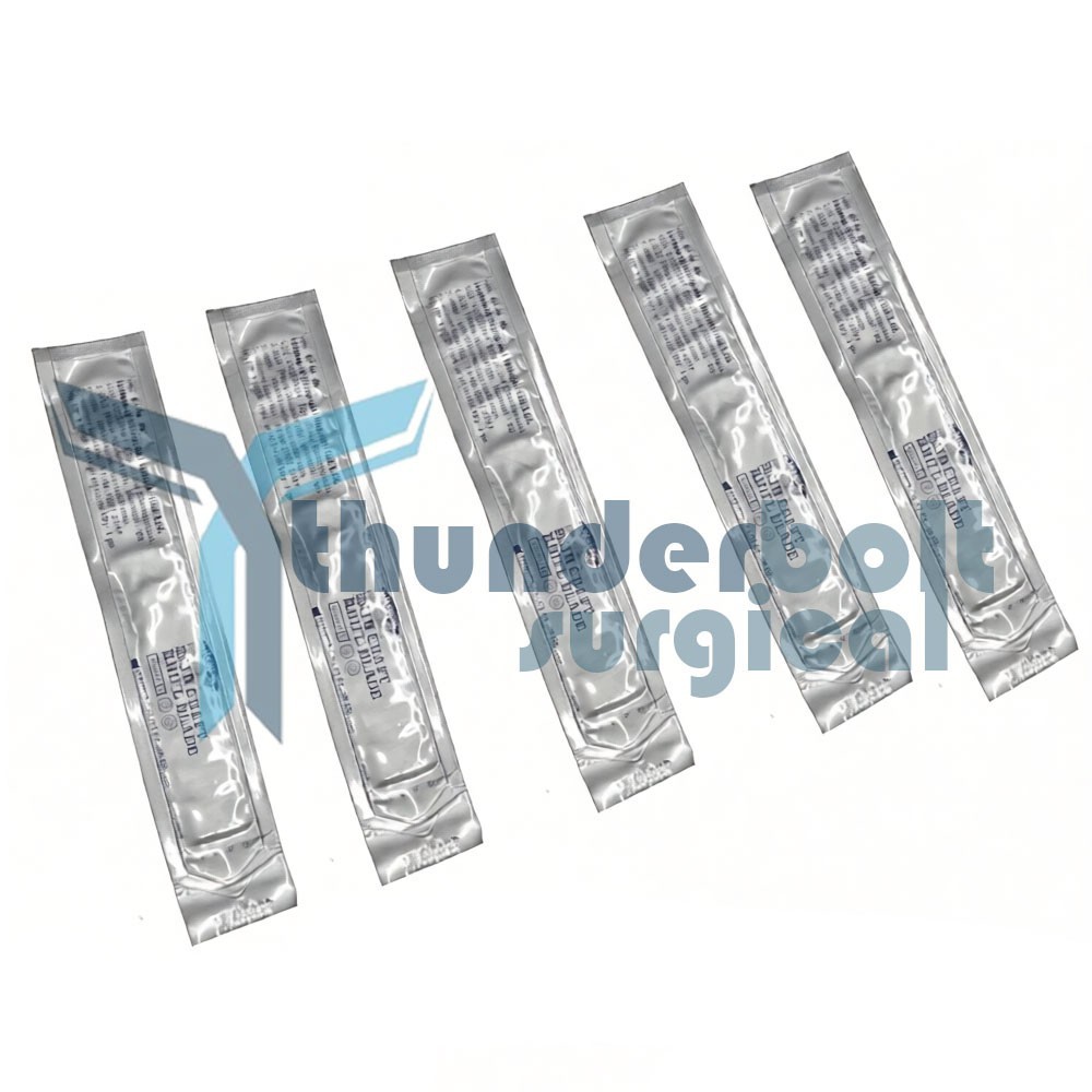 5pcs Skin Graft Knife Blade Dermatome HUMBY & WATSON Surgical Instruments