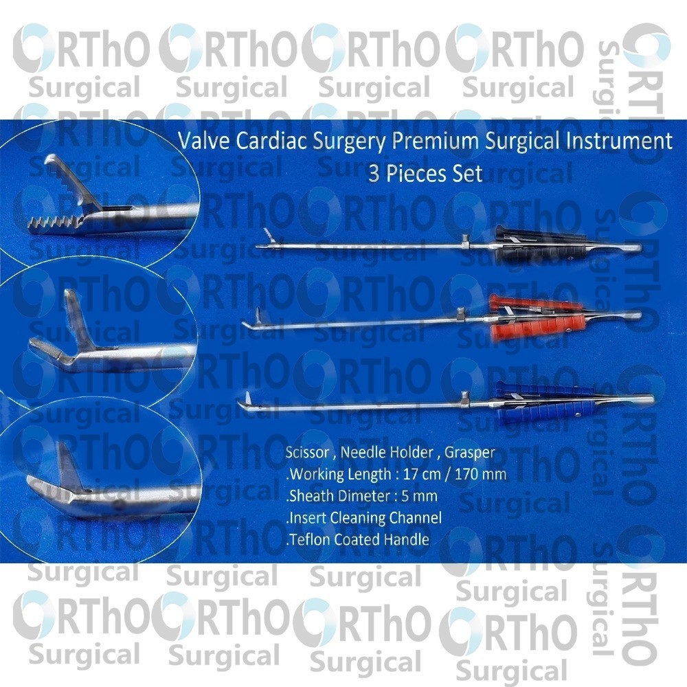 Valve XS Vascular Surgery Set Premium Cardiac Surgical Instruments