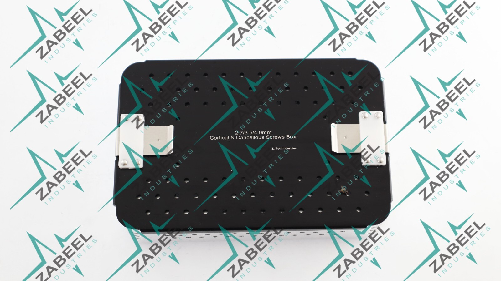 2.7mm, 3.5mm Cortical & 4.0mm Screws Box, Rack, Sterilization Case Almunium ZI