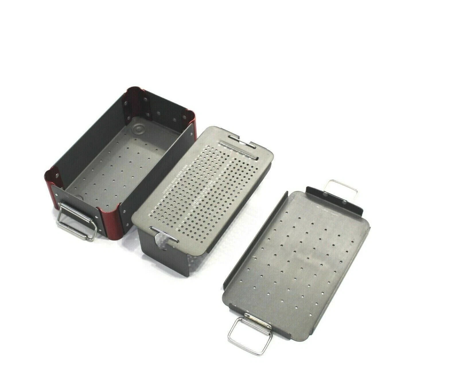 Empty case box for 2.7mm cortical screw surgical instruments
