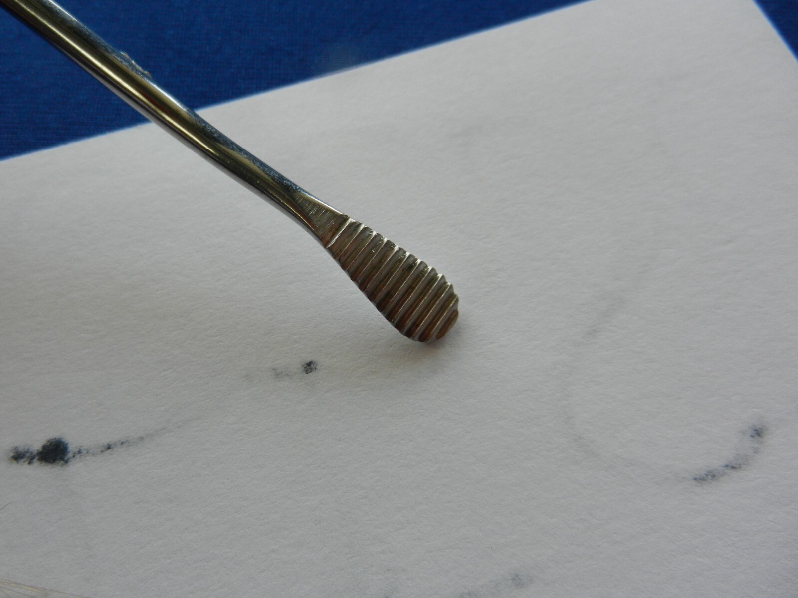 E5586 V. Mueller Double Ended ENT Rasp with Round Handle