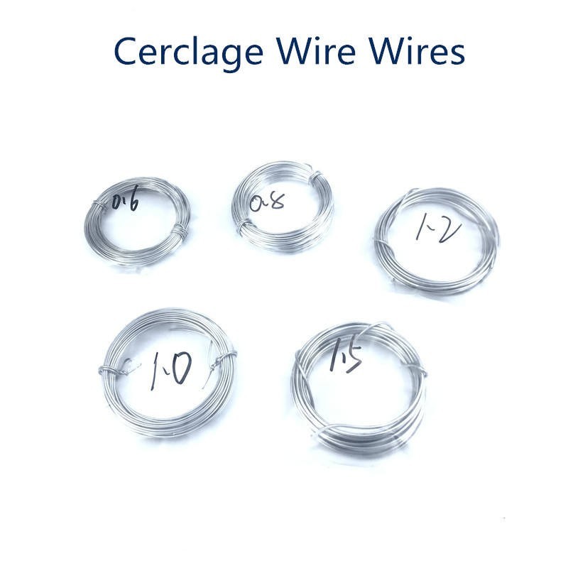 Cerclage Wire Stainless Steel 0.6-1.5mm Orthopedic Surgical Instrument 5Pcs