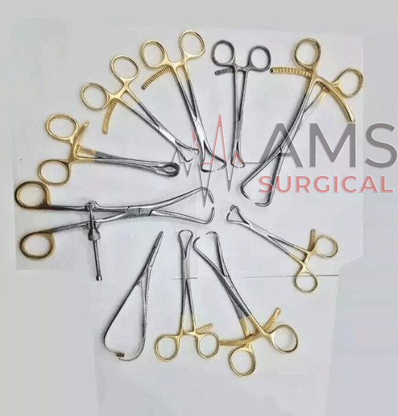 10 Pcs Forceps Bone Reduction Holding Clamps Orthopedic Surgical Instruments