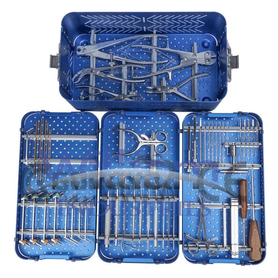 Orthopedic Mini Micro Fragment System 1.5/2.0/2.4/2.7/3.5mm with sterilizing box
