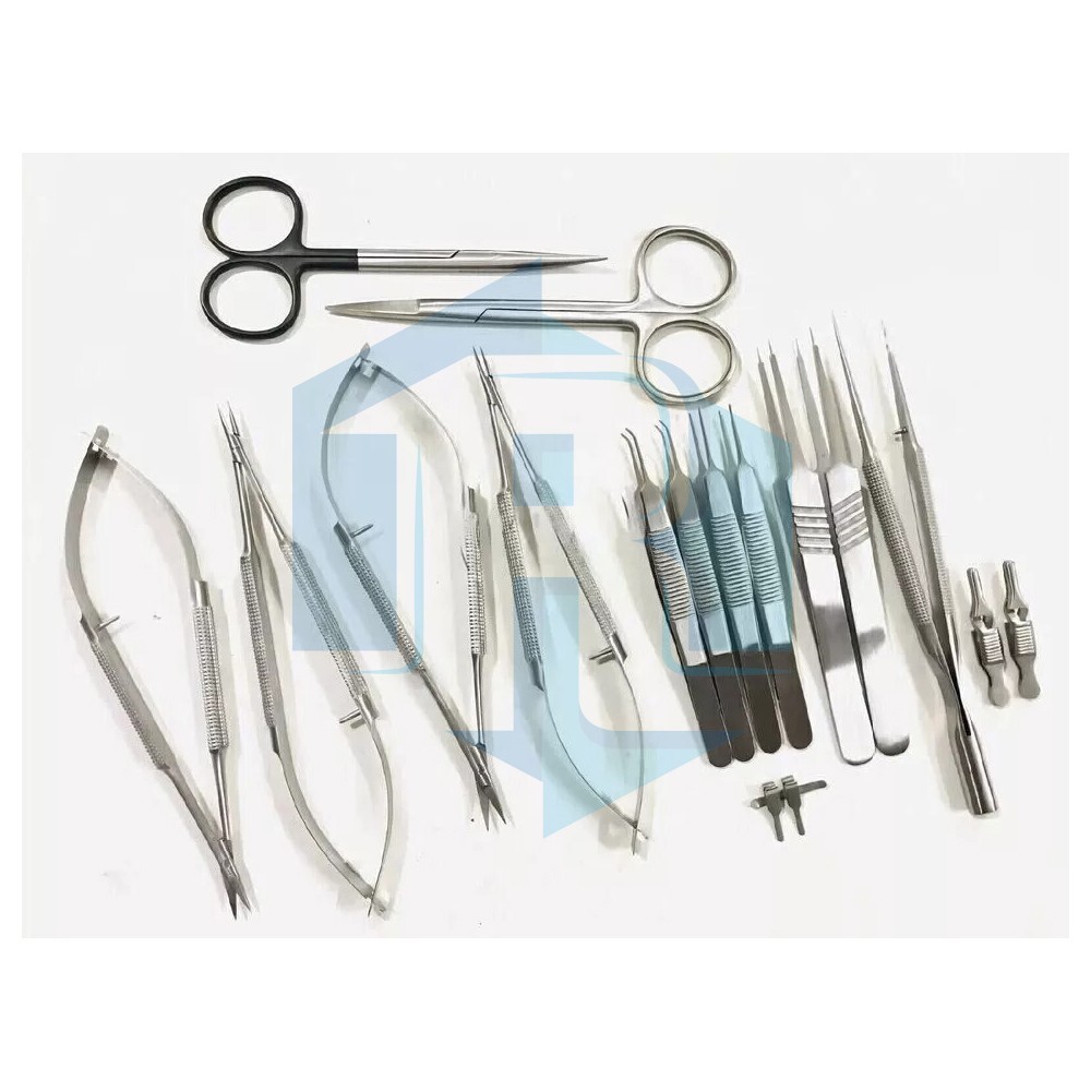 Hand Surgery Basic 17 PCS Micro Surgical Instruments Set