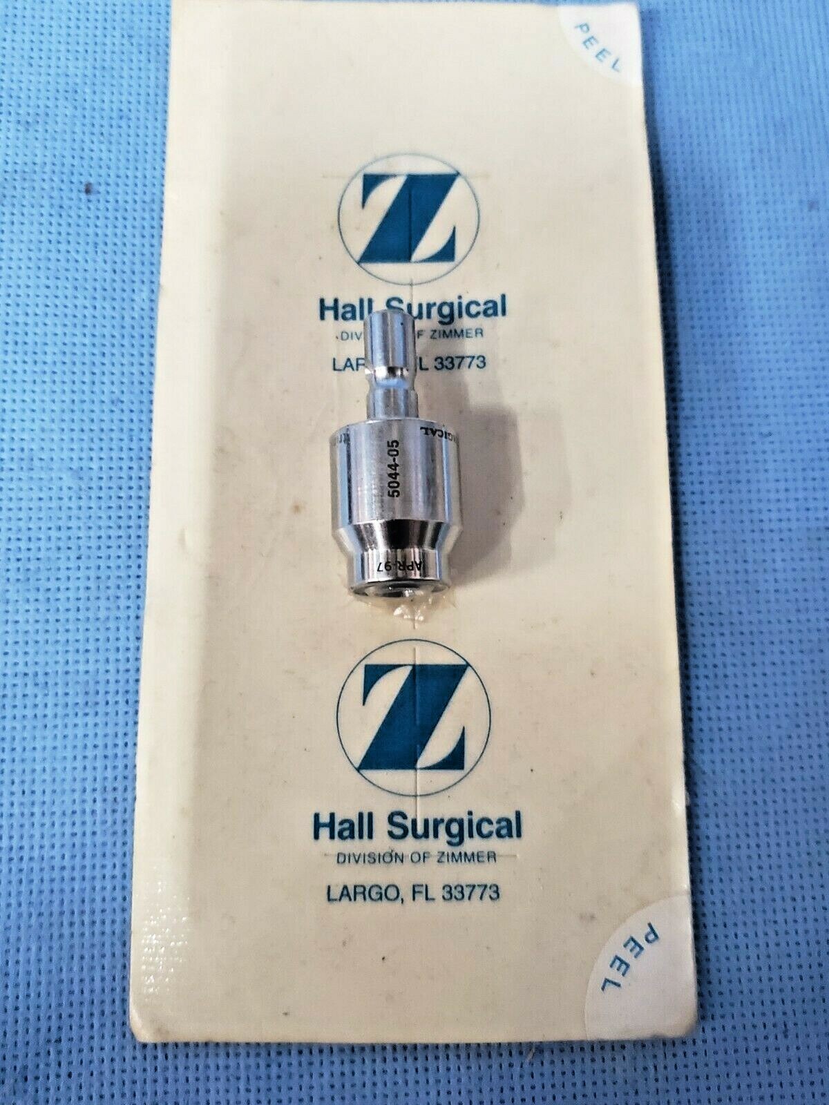 Zimmer 5044-05 Orthopedic Trinkle Adapter, Brand New!