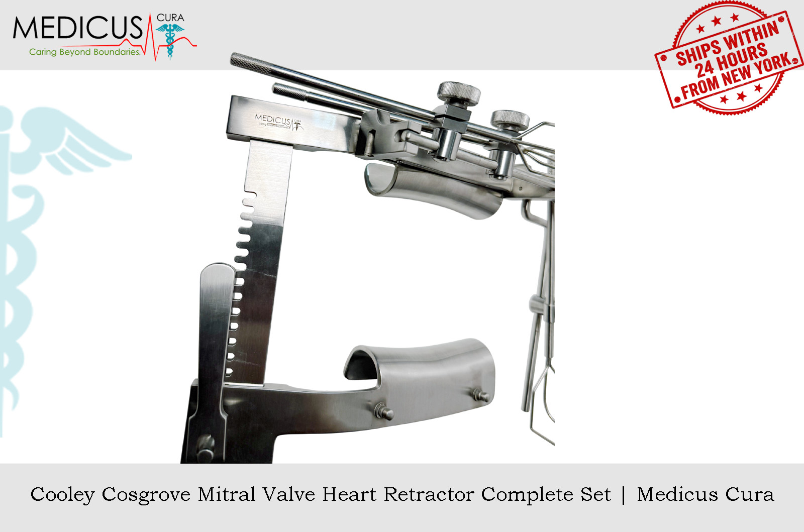 Cooley Cosgrove Mitral Valve Heart Retractor -Free Fast Shipping-New York Supply