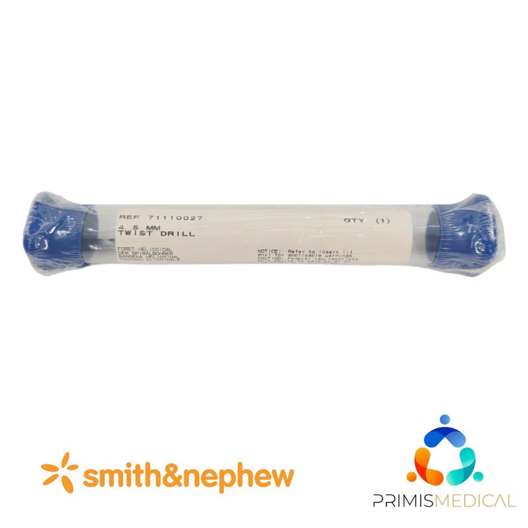 Smith & Nephew 71110027 4.5mm Twist Drill Bit 1/EA