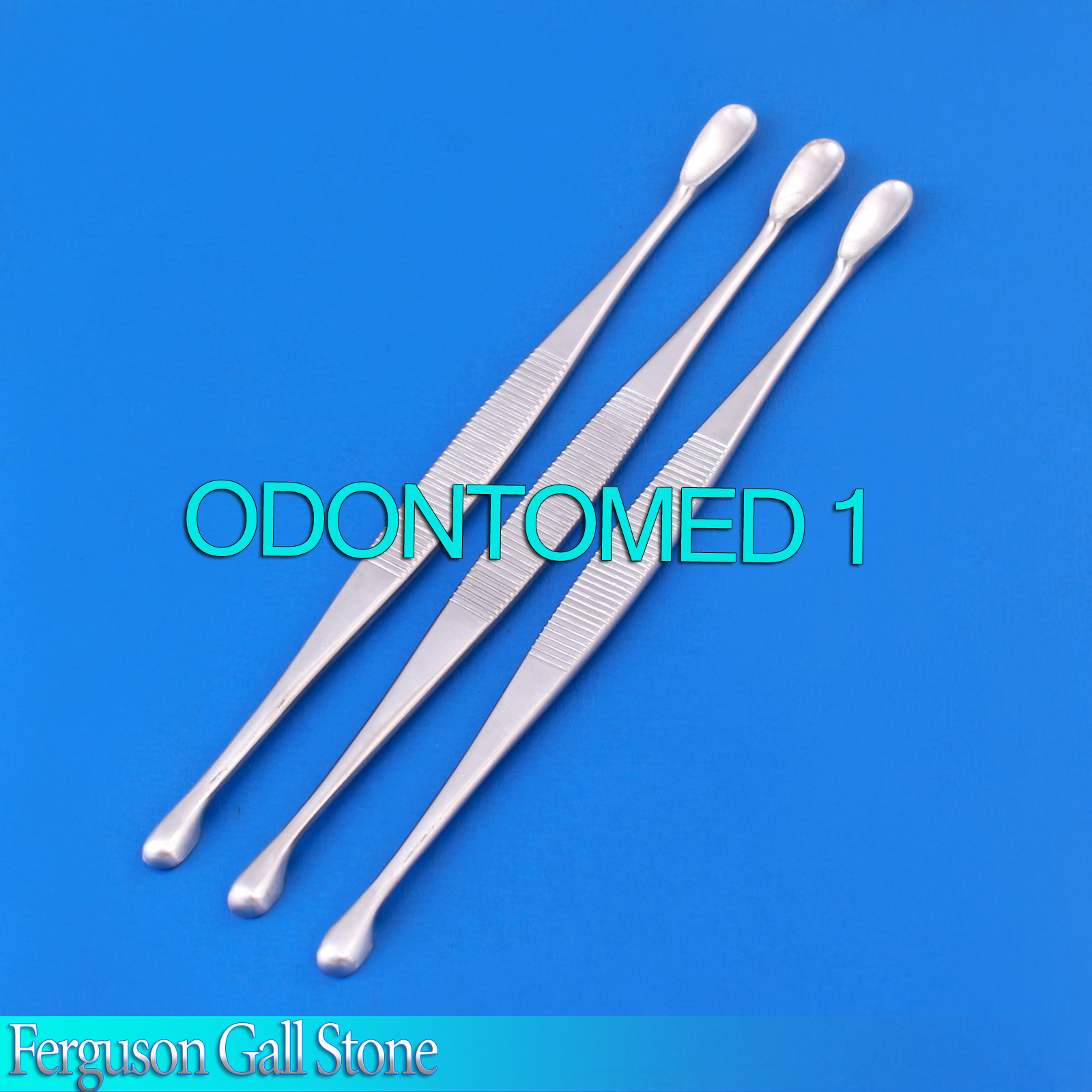 3 Ferguson Gall Stone Small Scoop Surgical Instruments