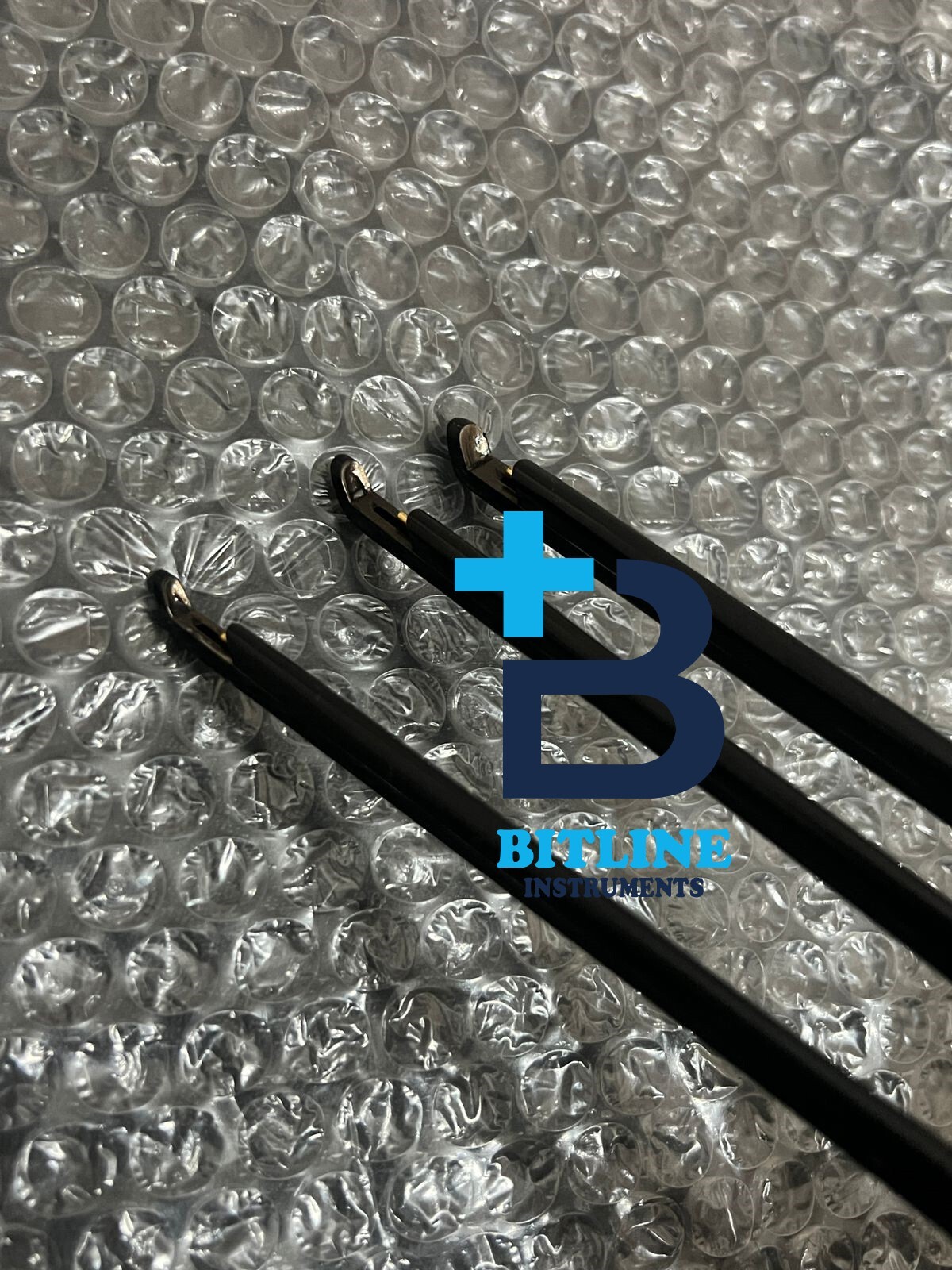 Set of 3 Aesculap Ceramic Coated Detachable 3/4/5mm 40deg 8″ Kerrison Rodents