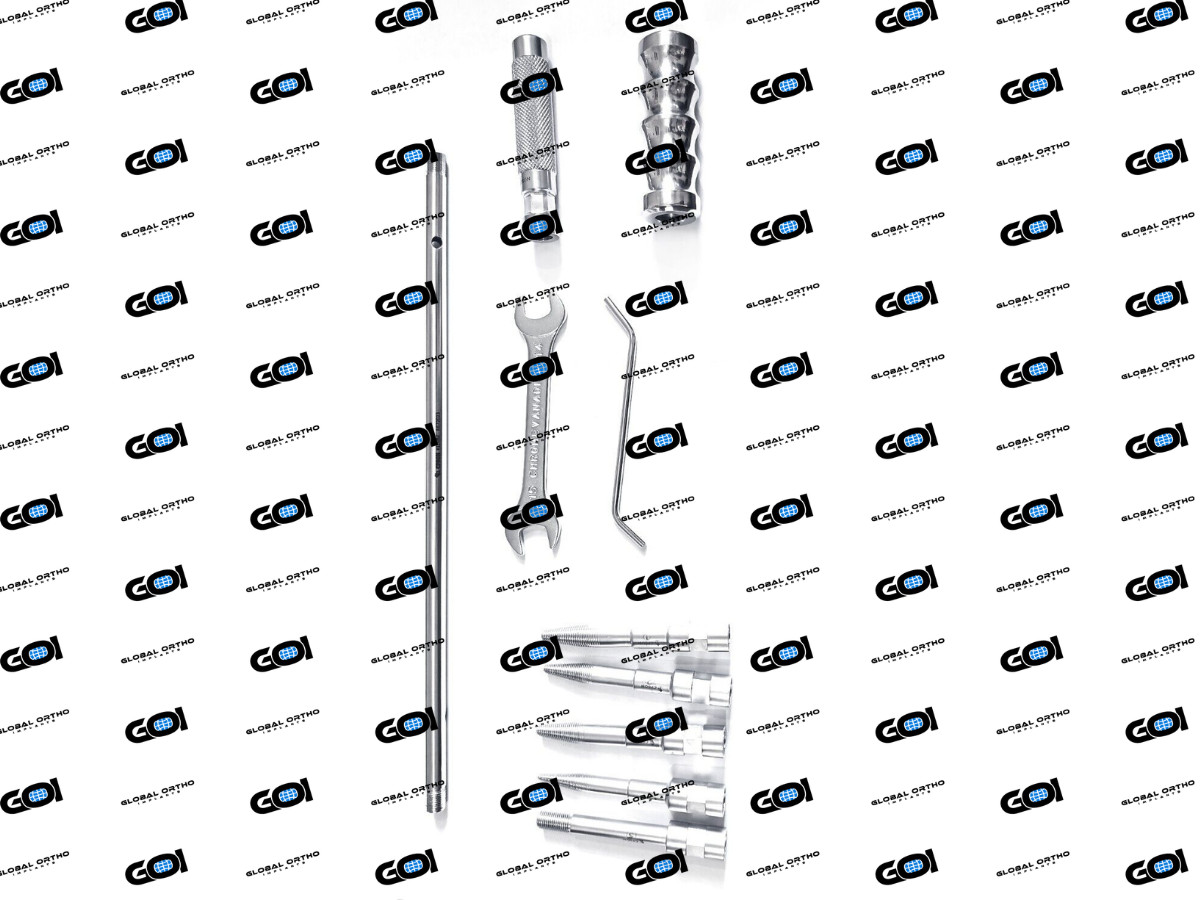 Universal Femoral Nail Extractor System Surgical IM Nail Removal Set SS 316L