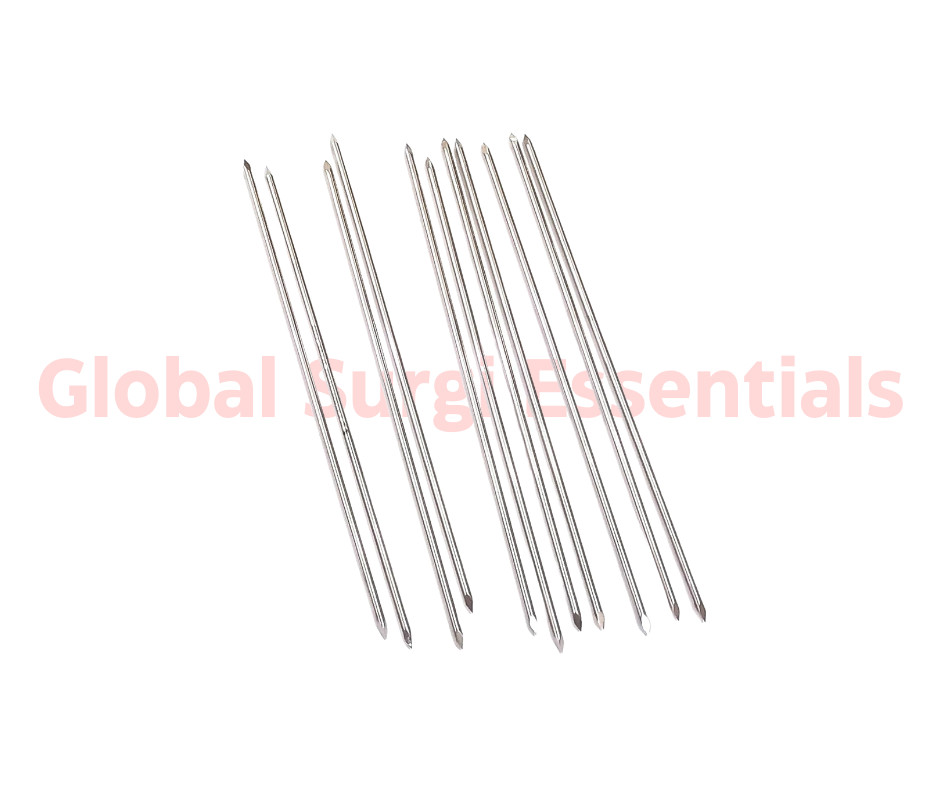 K wire pack of 100 pcs Orthopedic veterinary instruments (0.8mm – 3.5mm size)
