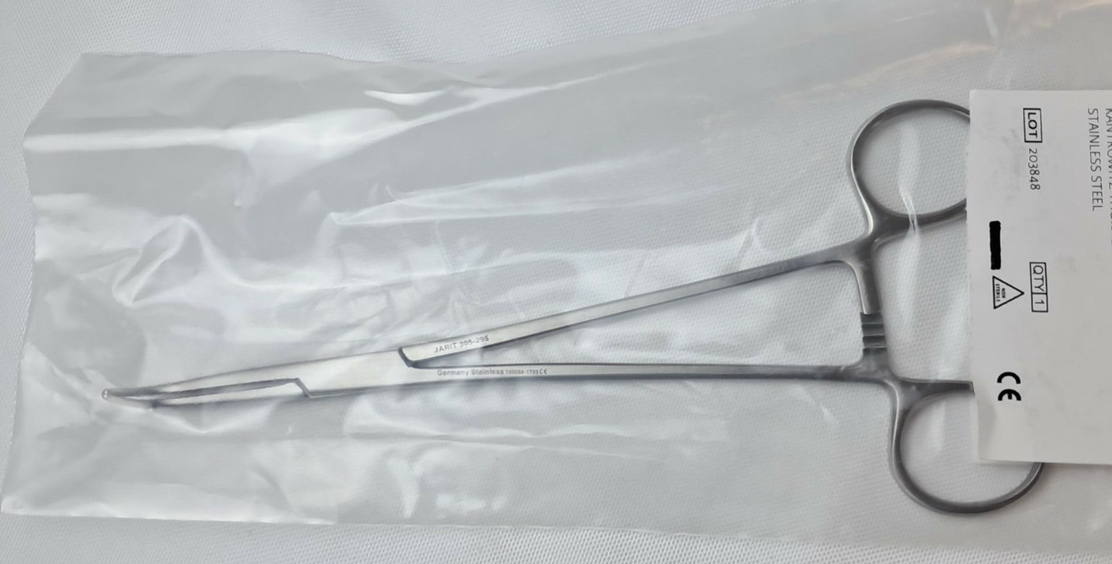 Integra Jarit 305-295, Kantrowitz Thoracic Forceps, 7-3/4″