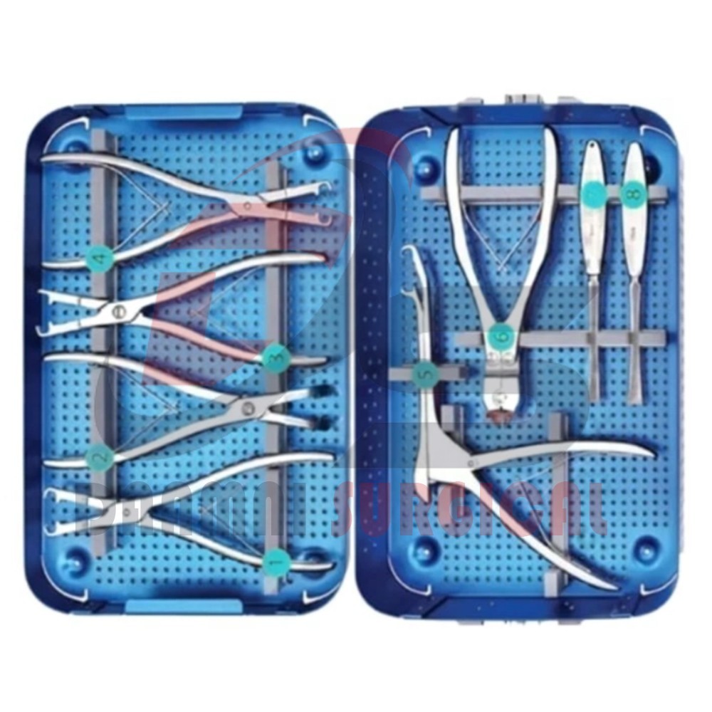 Best Quality Rib Plate Surgical Instrument Set | Orthopedic Trauma Tools Kit A+