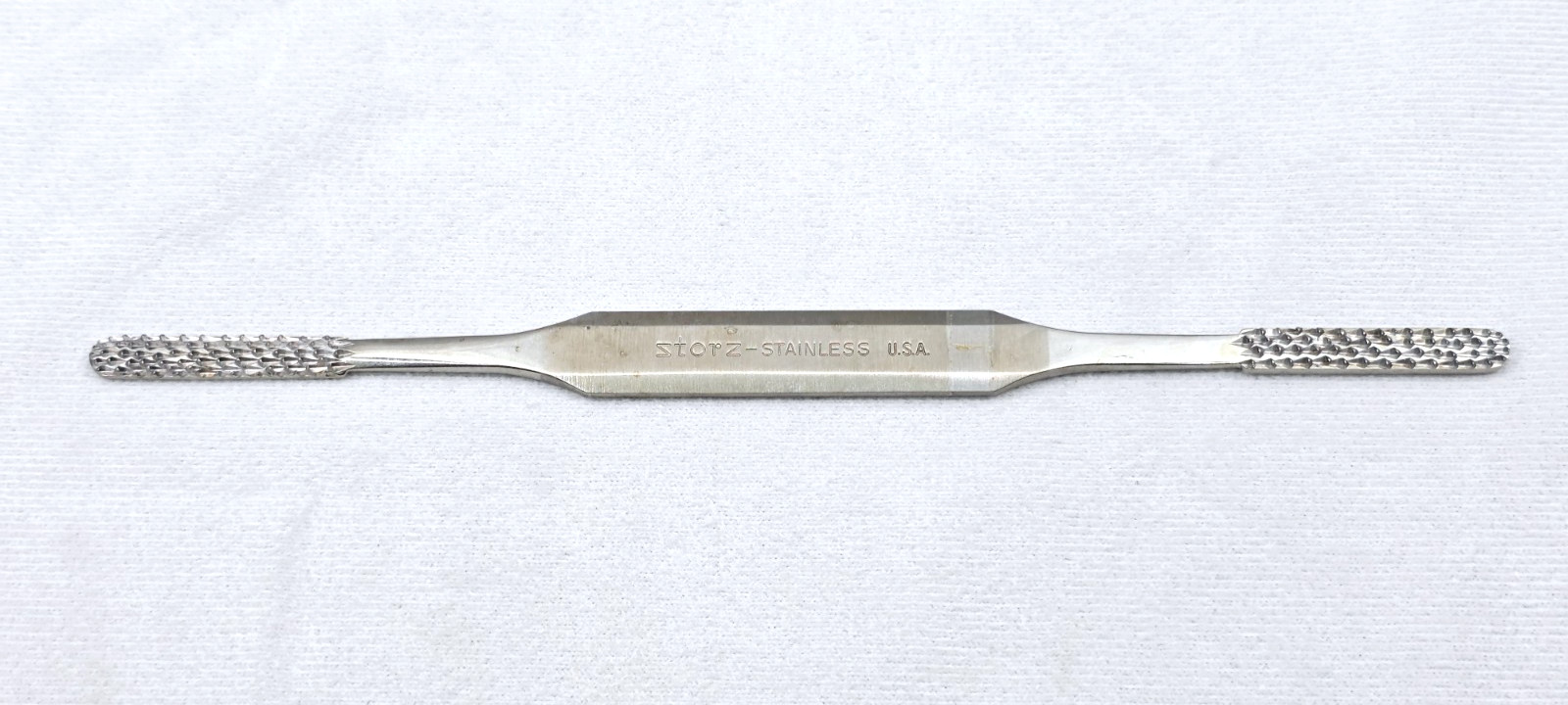 Storz N4556 Fomon Double Ended Coarse 6.5 x 40mm Rasp 21.3cm Length