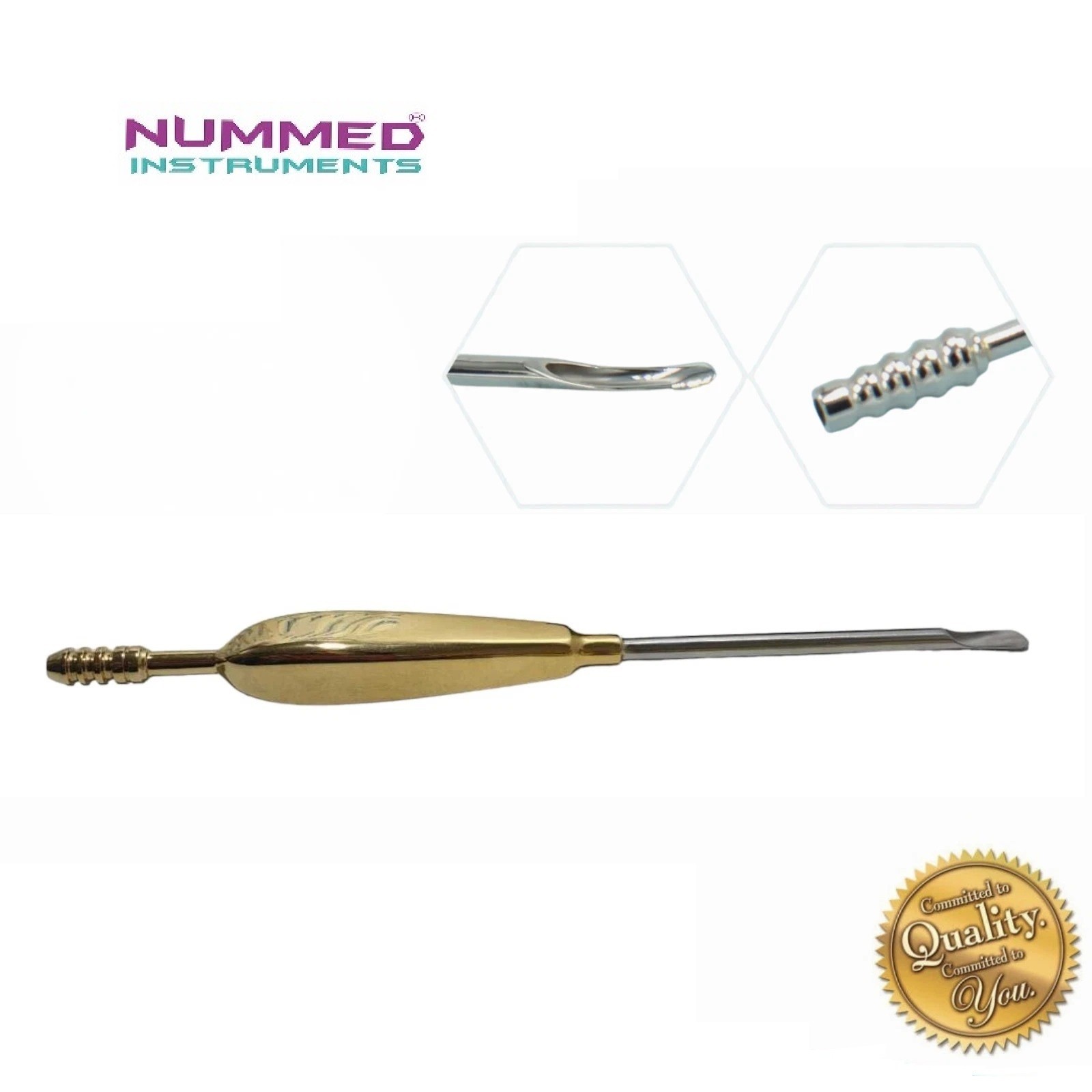 Endoscopic Browlift Suction Elevator Face & Forehead Lift Dissectors Instruments