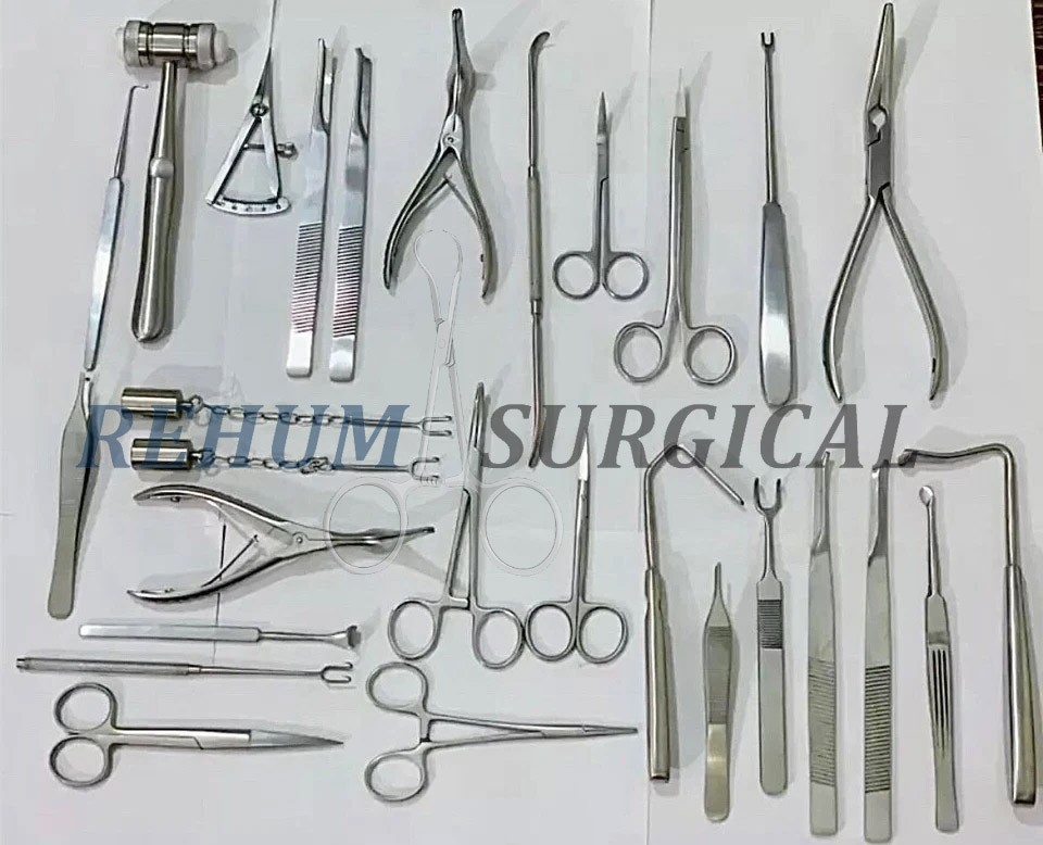 Rhinoplasty Instruments 25 pcs set Nose Surgery Instruments