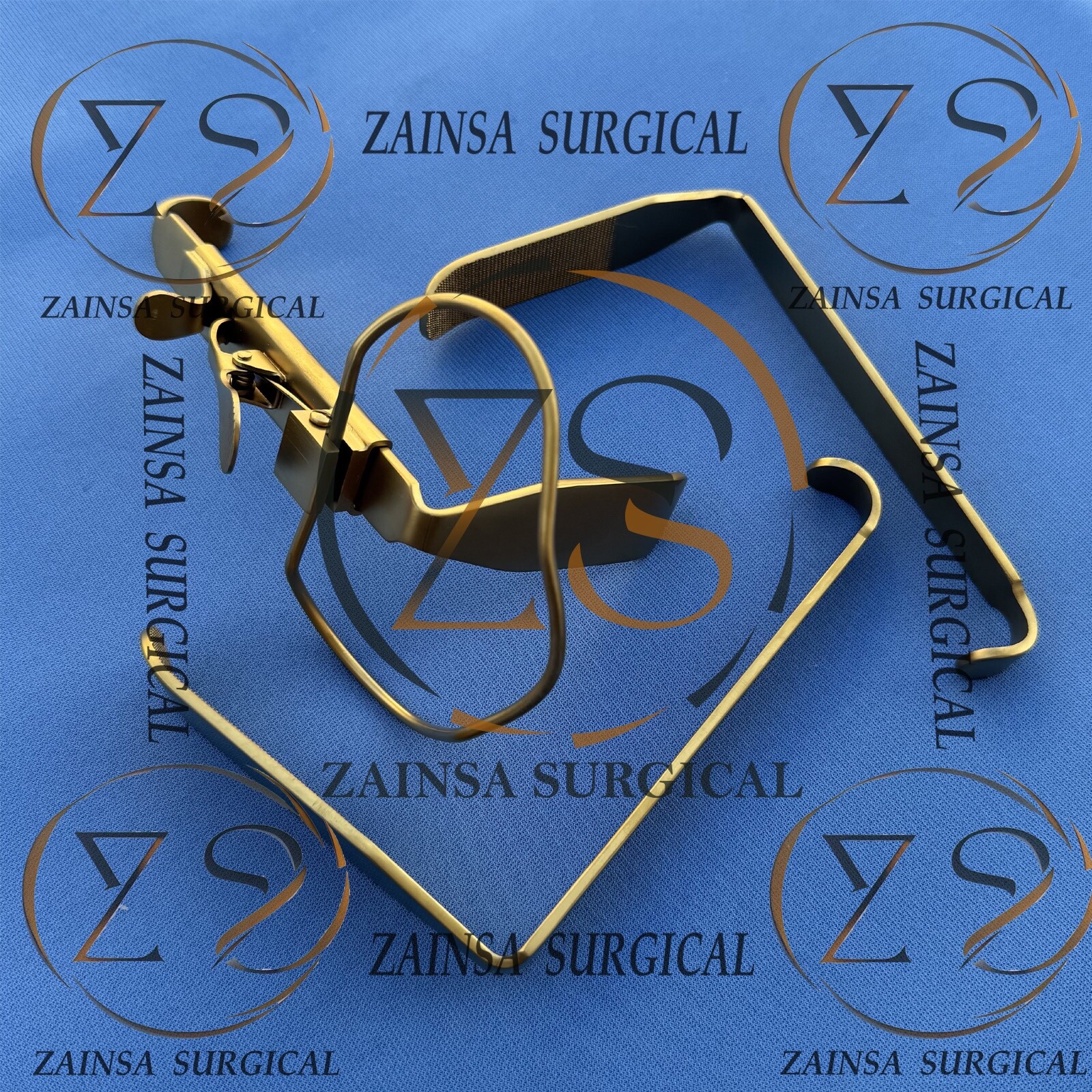 McIVOR Mouth Gag Set with Blades #1 – 2 – 3 Dental ENT Surgery Instruments
